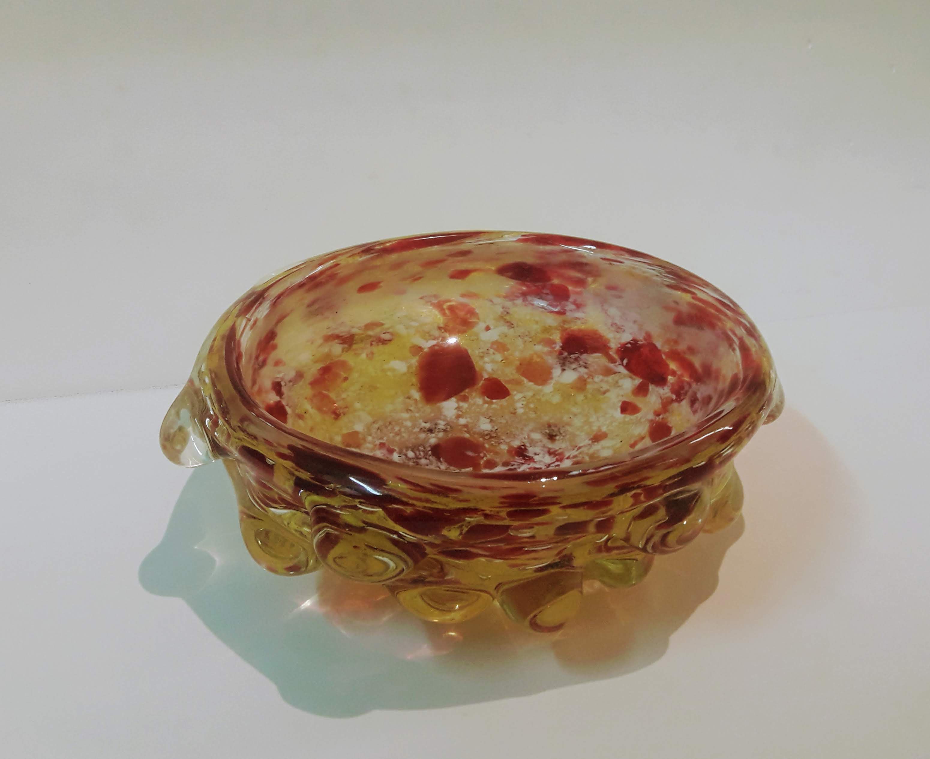 Bowl em vidro artístico soprado de Murano - foto 3 de 3