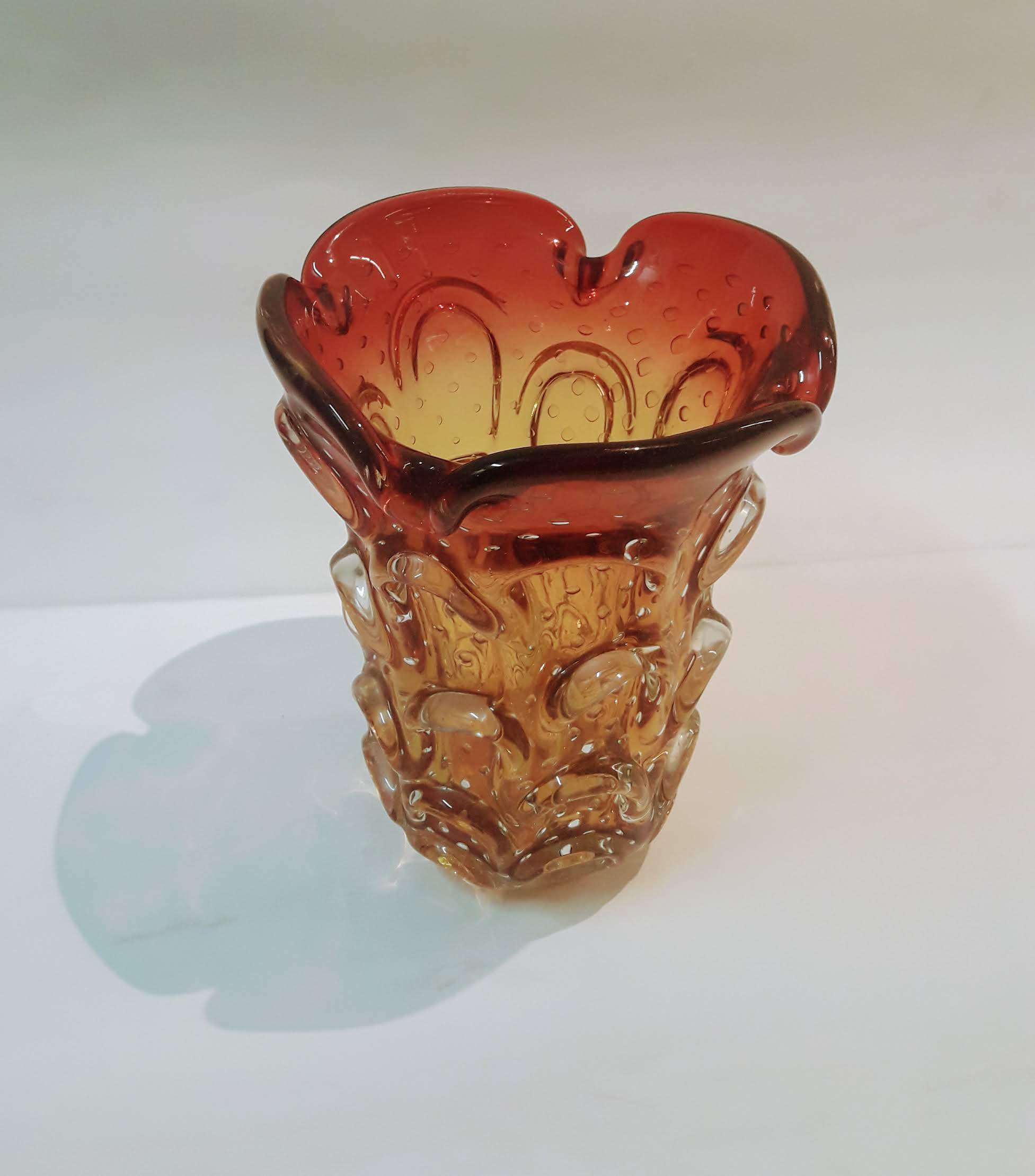 Vaso em vidro artístico soprado de Murano - foto 2 de 2