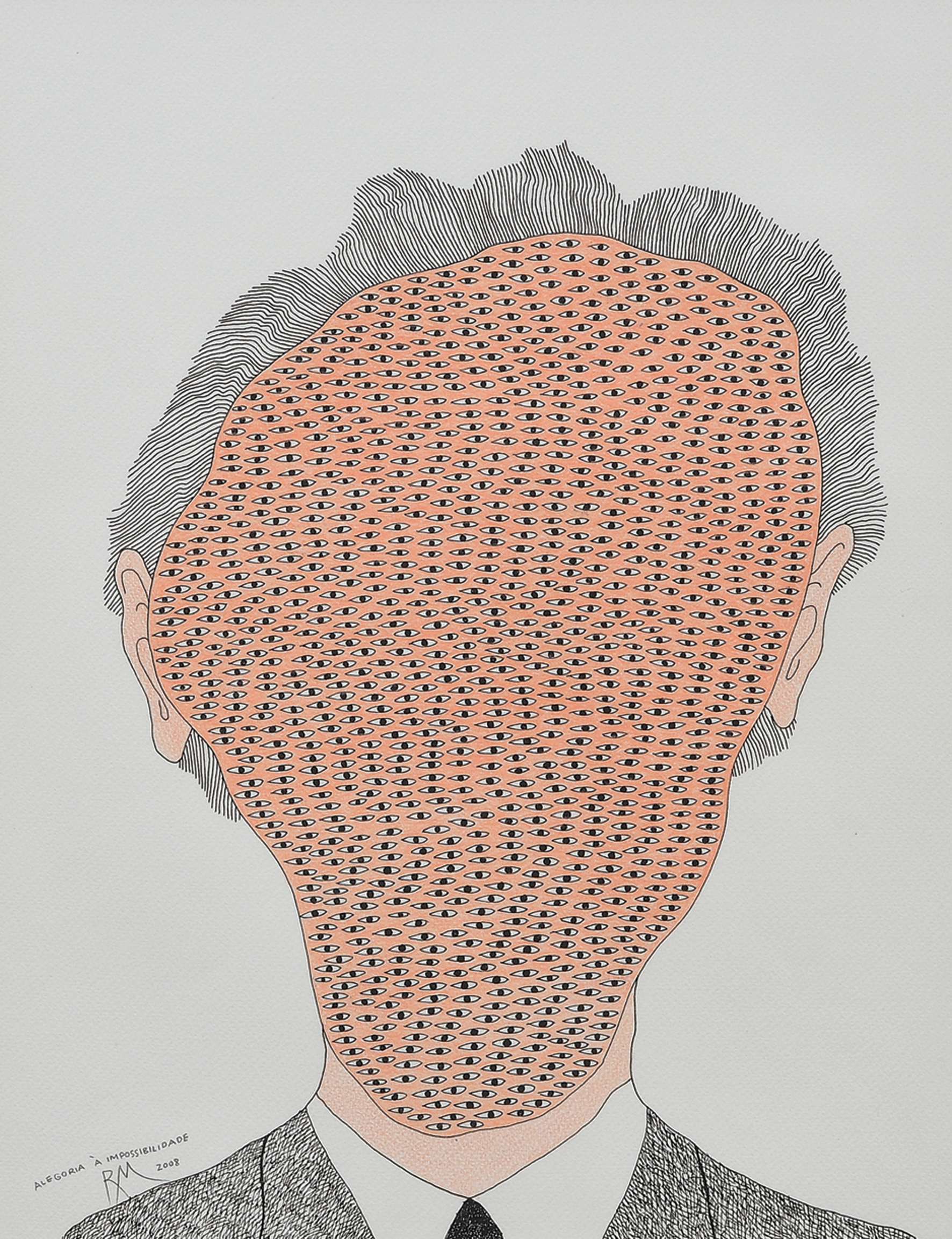 Roberto Magalhães (1940), "Alegoria  à impossibilidade" - foto 1 de 3