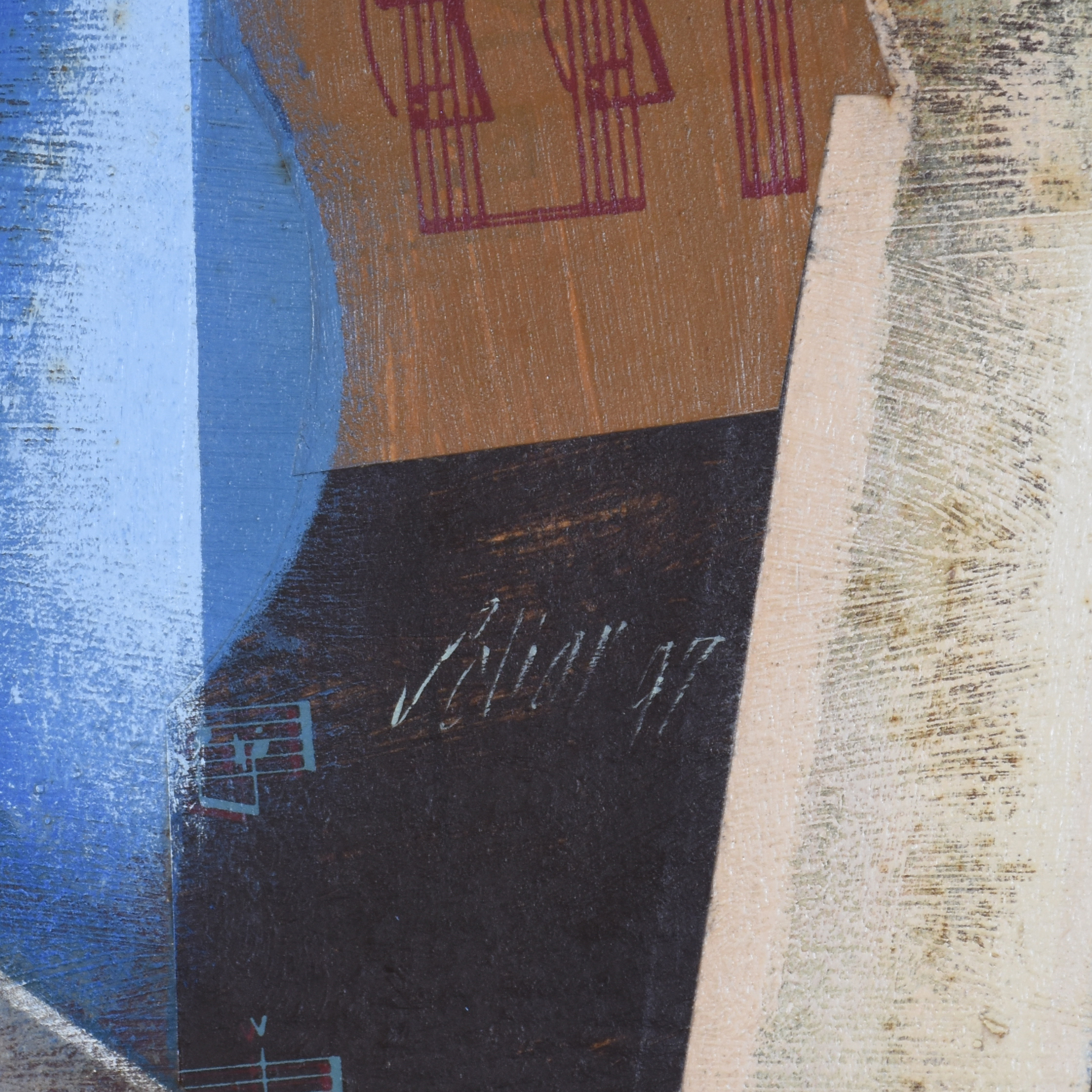 Carlos Scliar (1920-2001), Flores, Bule Azul, Ferro de Passar - foto 3 de 3