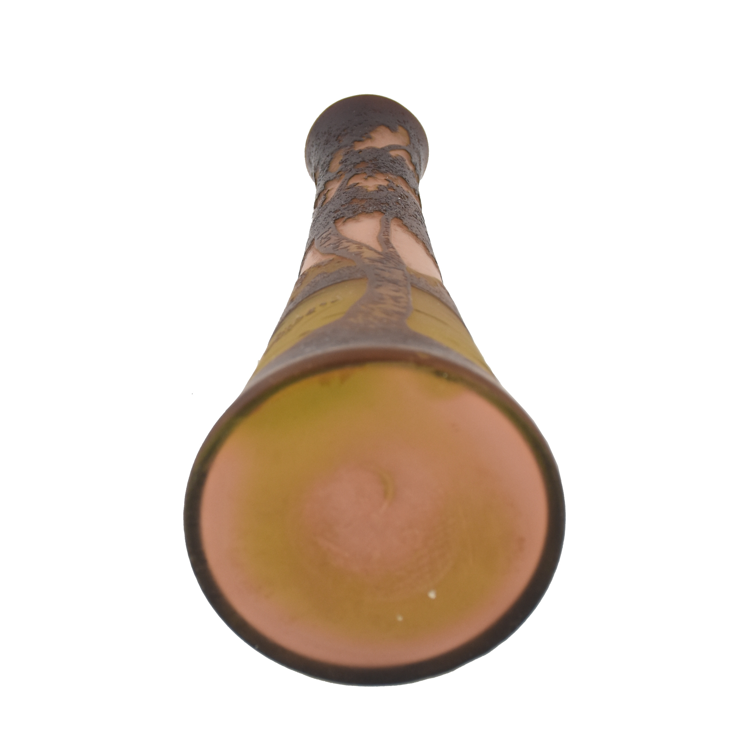 Vaso frances de pasta de vidro 23 cm Assinado na peça - foto 4 de 4