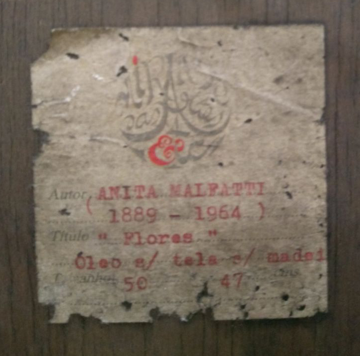 Anita Malfatti (1889-1964), Vaso com flores - foto 2 de 2