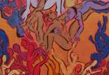 Fernando de La Rocque (1979), Sem título - 2014  	 
Óleo s/ tela                    	
140 x 140 cm  	 
Ass. verso