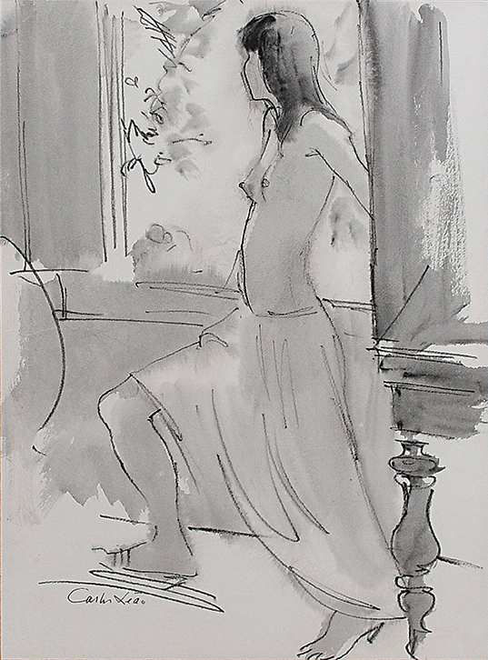 Carlos Leão (1906-1983), Figura feminina - foto 2 de 2