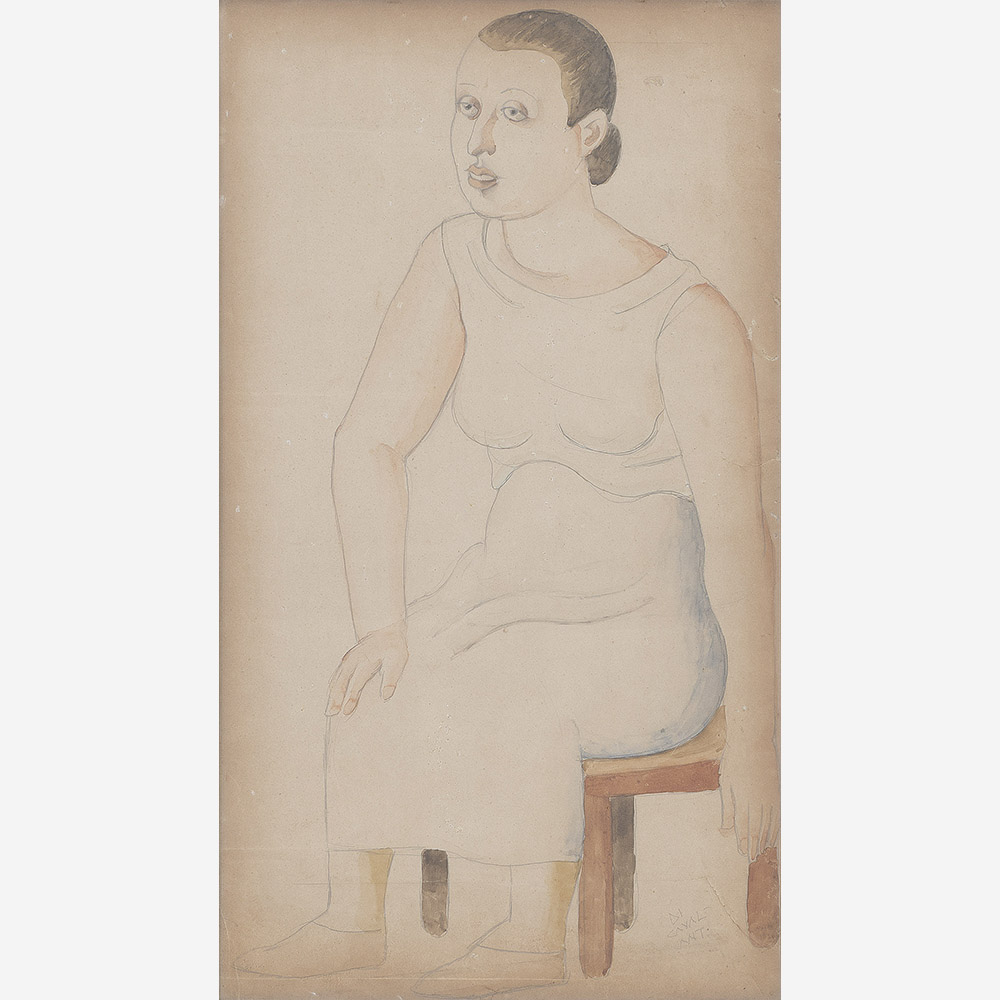Di Cavalcanti (1897-1976), Figura feminina - foto 1 de 2