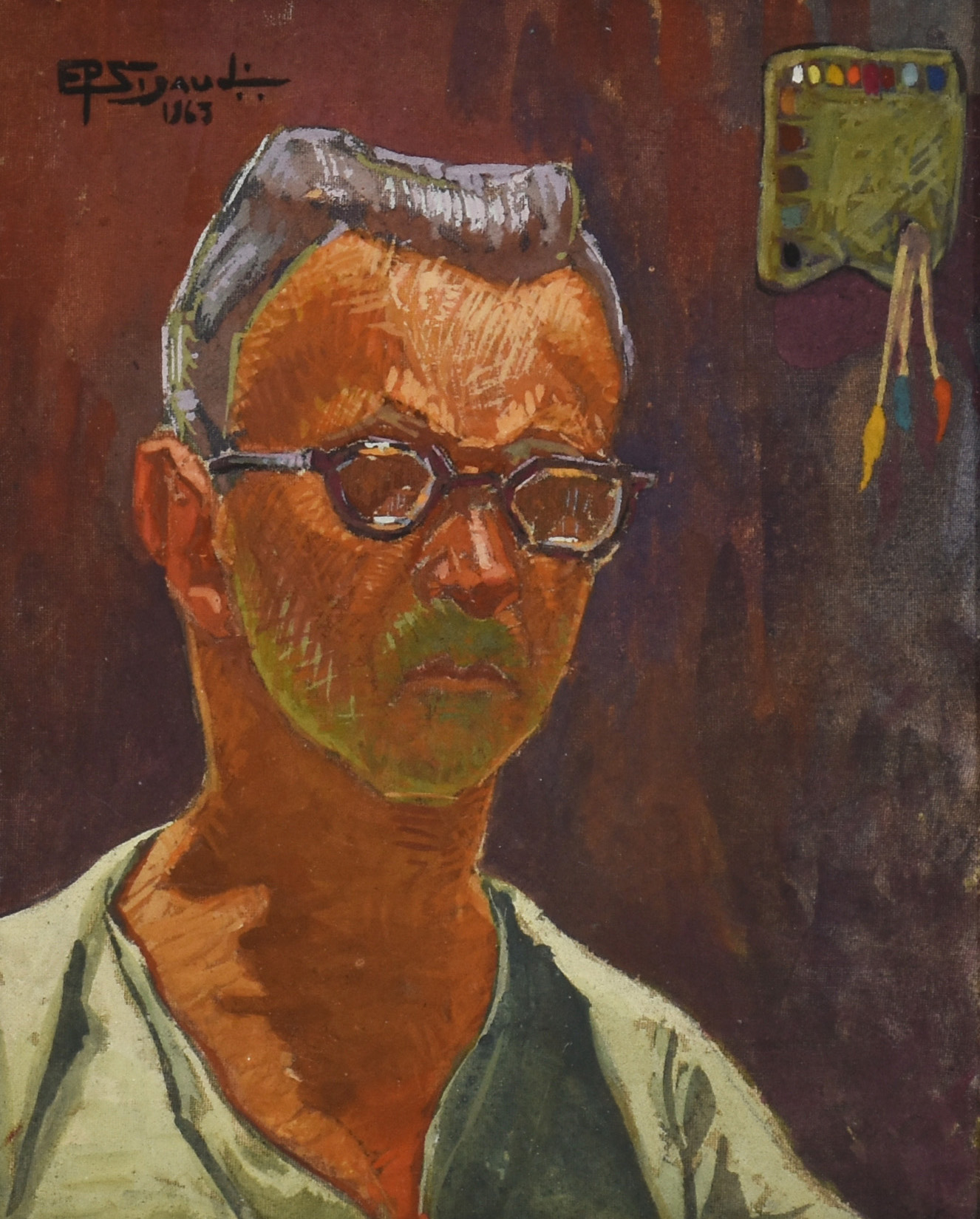 Eugênio Sigaud (1899-1979), Auto-retrato - foto 1 de 3