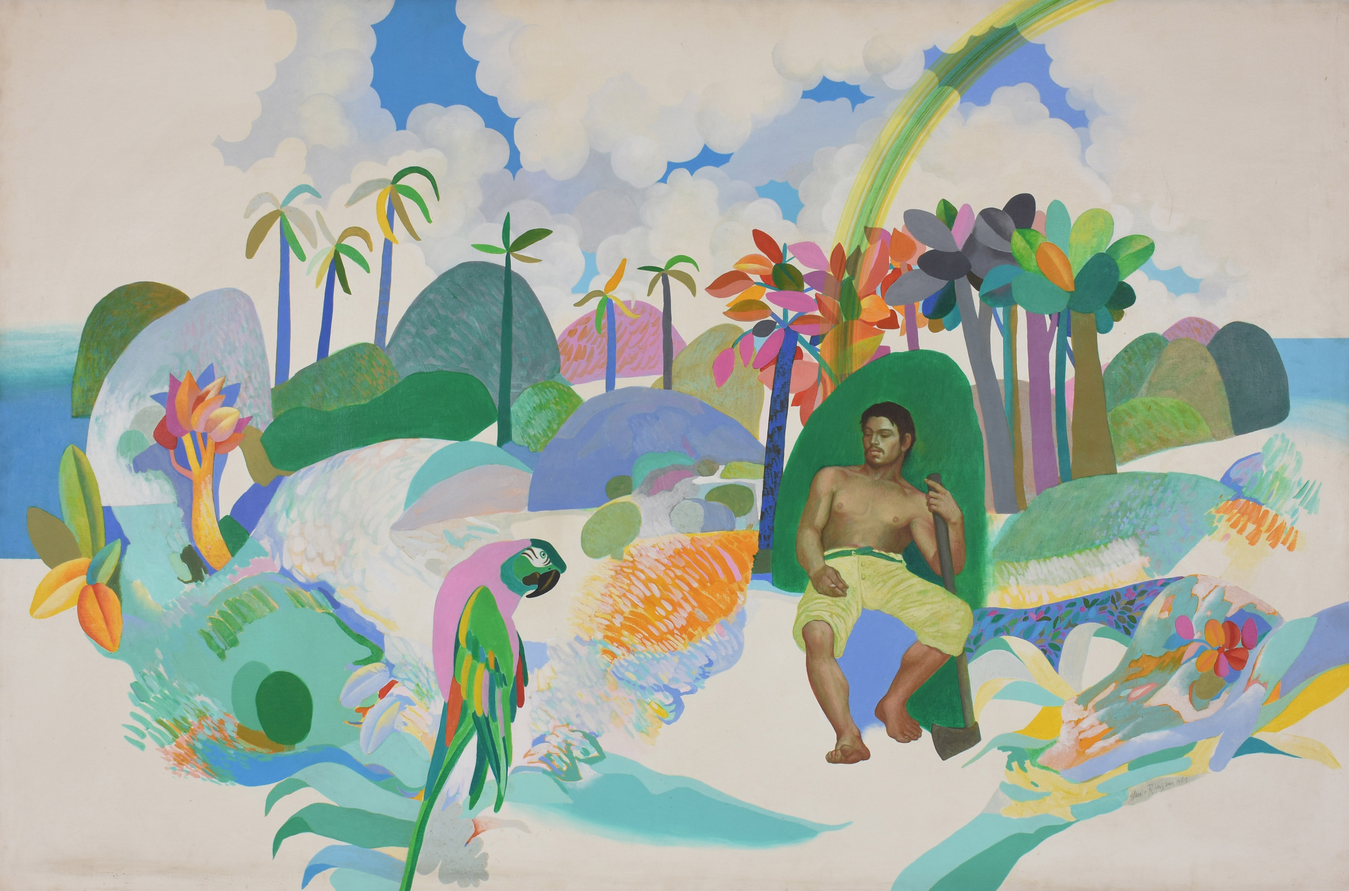 Glauco Rodrigues  (1929-2004), Grande paisagem imaginária brasileira - foto 1 de 3