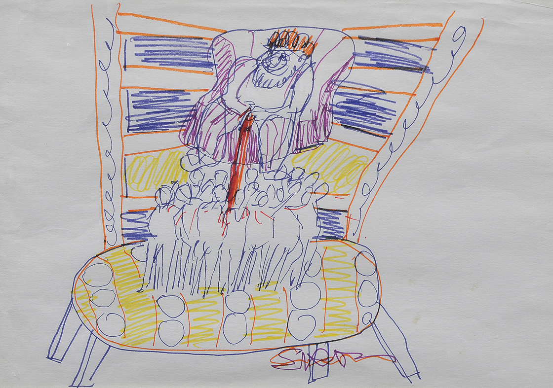 Siron Franco (1947), Rei no trono