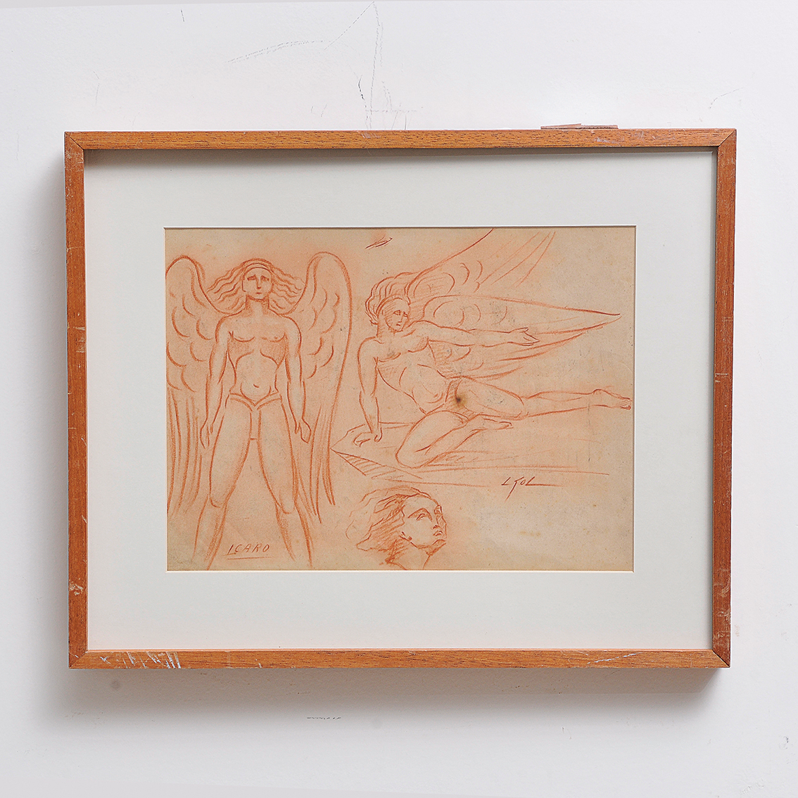Lelio Coluccini (1910-1983), Ícaro, Ledas e Índio - foto 3 de 4