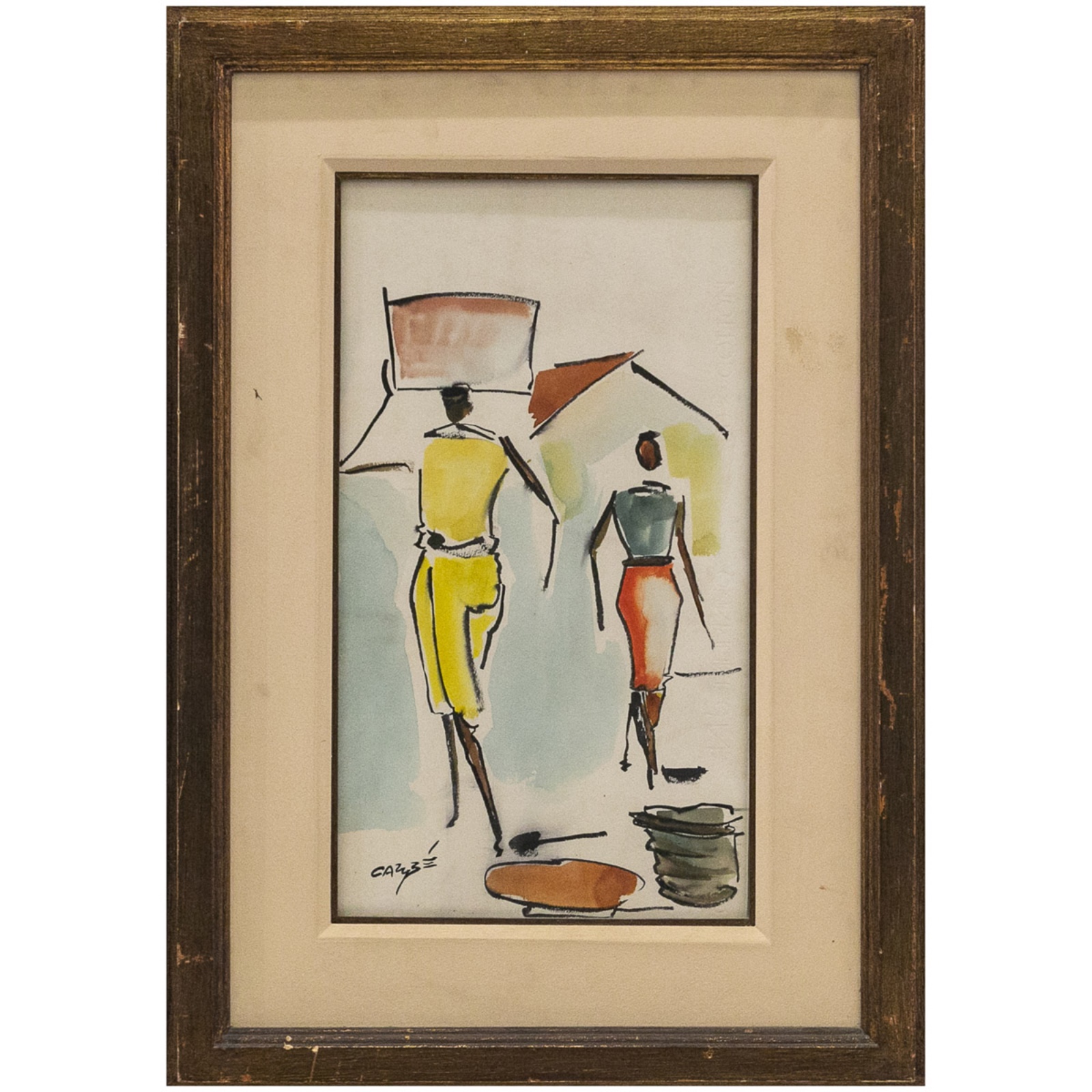 Hector Carybé (1911-1997), Figuras - foto 2 de 3