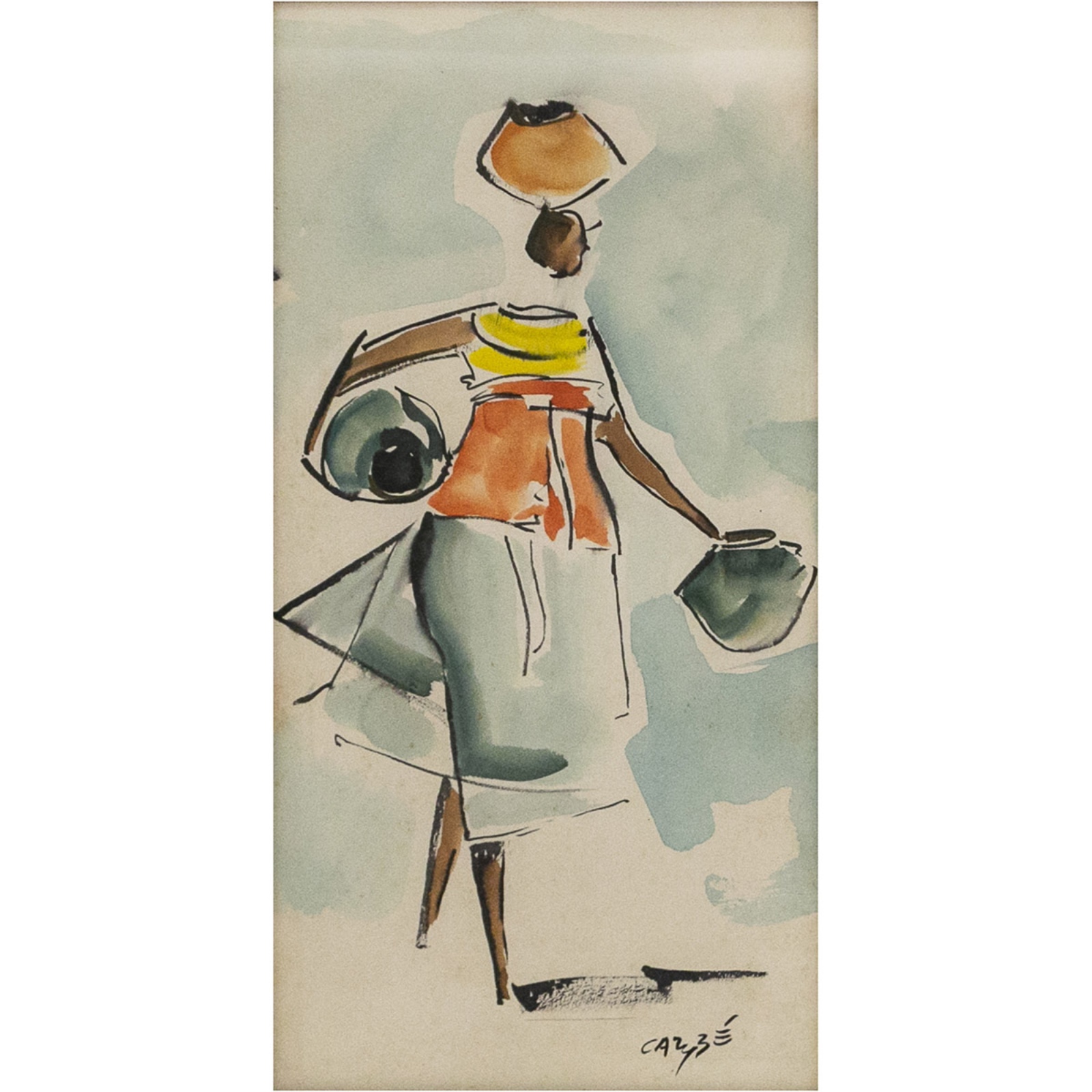 Hector Carybé (1911-1997), Lavandeira - foto 1 de 4