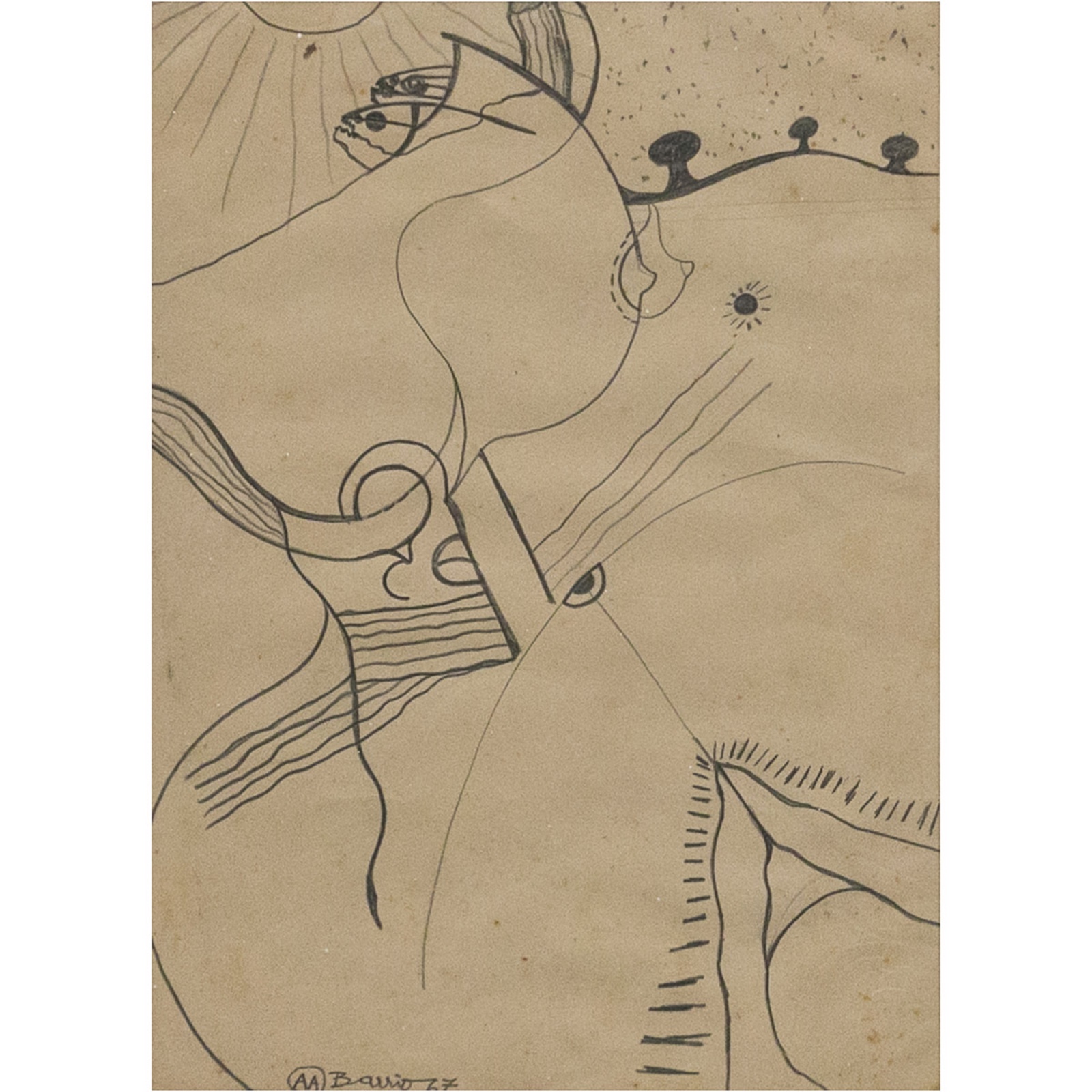 Artur Barrio (1945), Composição erótica, 1967 - foto 1 de 3