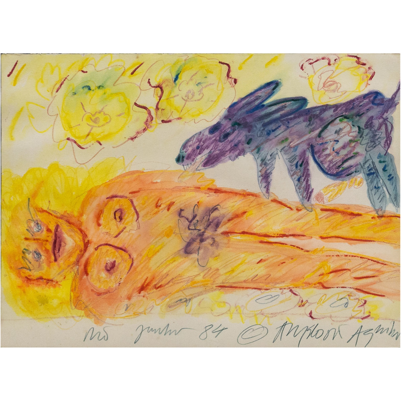 Angelo de Aquino (1945-2007), Rex e Figura, 1984 - foto 1 de 2