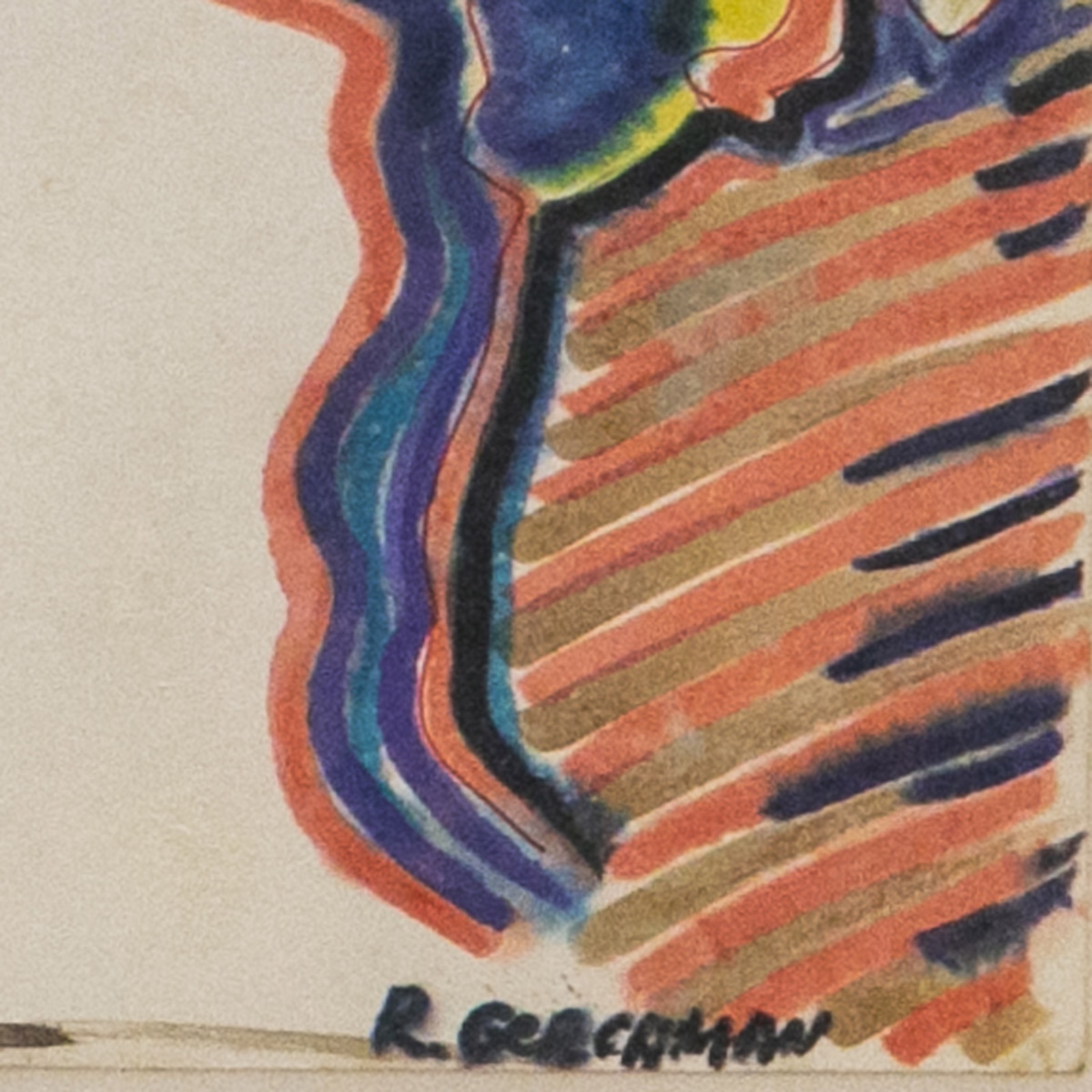  Rubens Gerchman (1942-2008), Beijo - foto 3 de 4