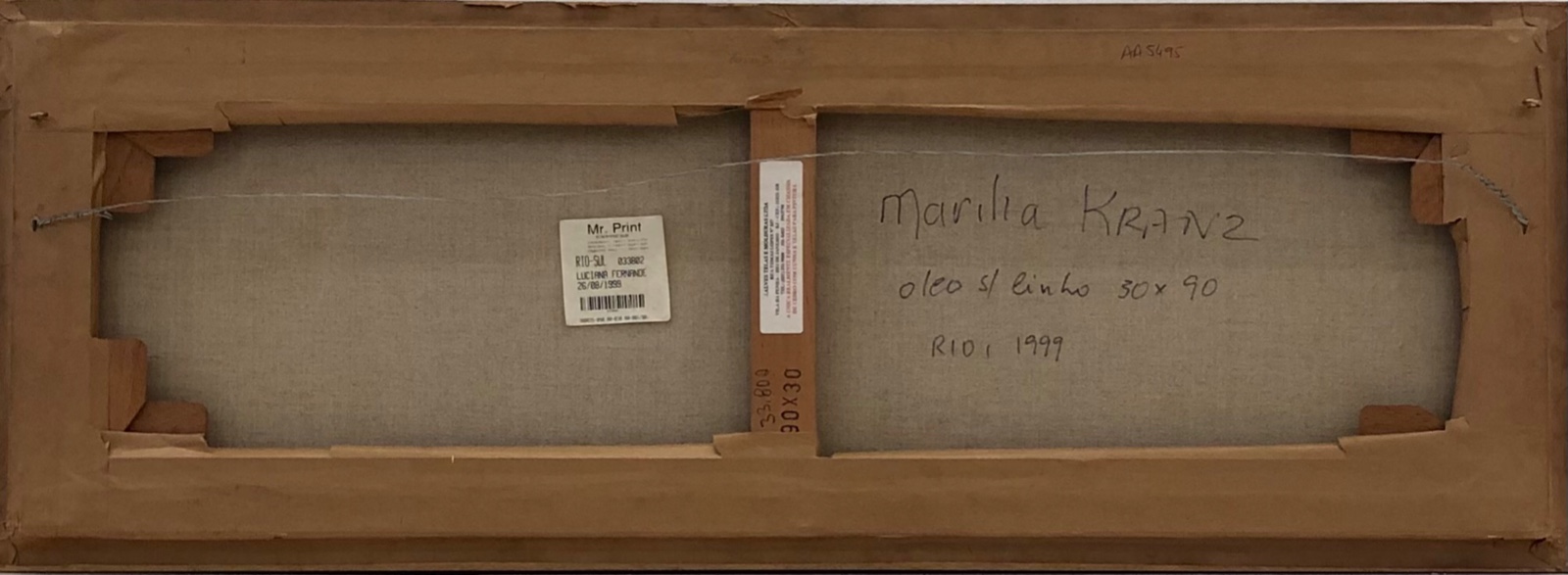 Marilia Kranz (1937-2017), Paisagem, 1999 - foto 5 de 5