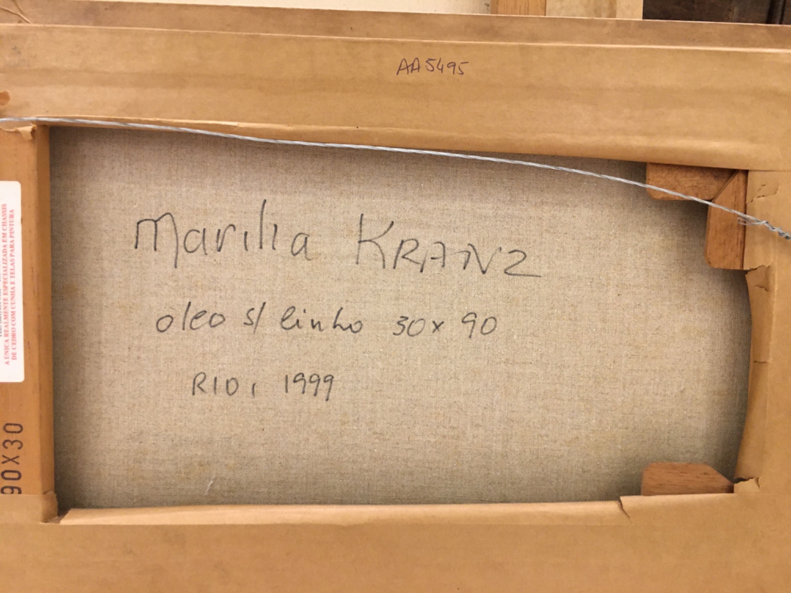 Marilia Kranz (1937-2017), Paisagem, 1999 - foto 3 de 5