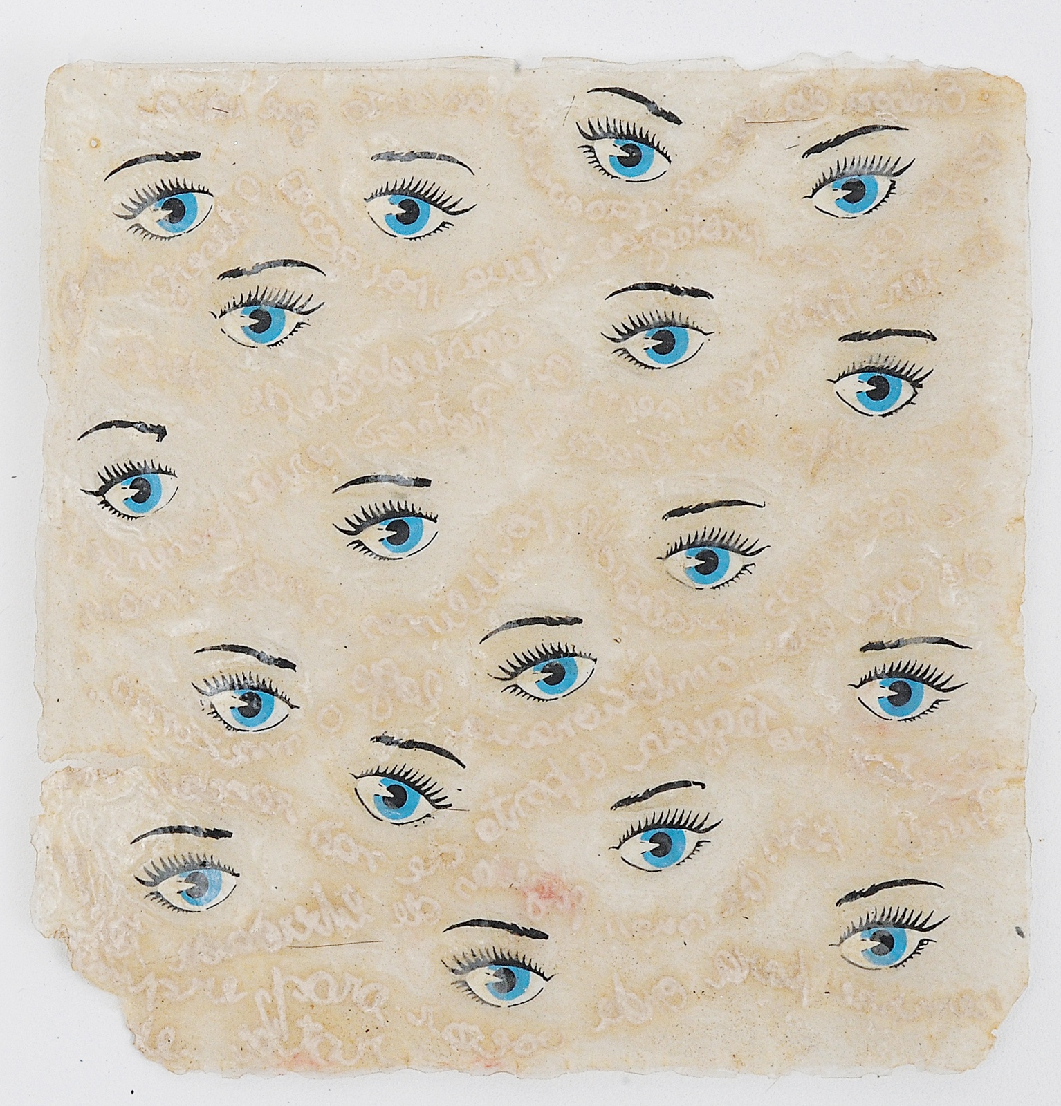 Ana Miguel (1962), " Pensando... pequena seréia". Déc.80