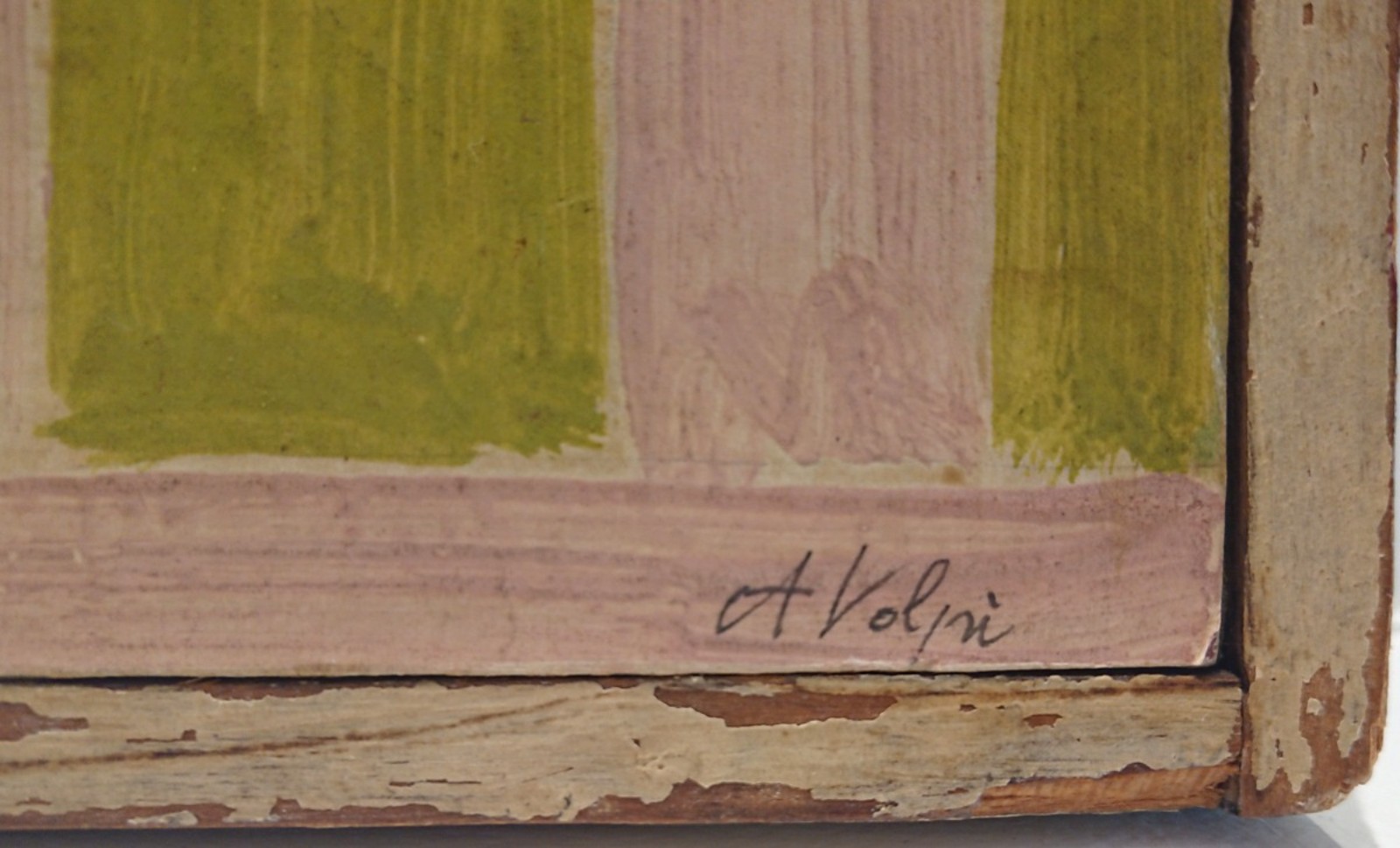 Alfredo Volpi (1896-1988), Fachada,  Déc. 50 - foto 2 de 3