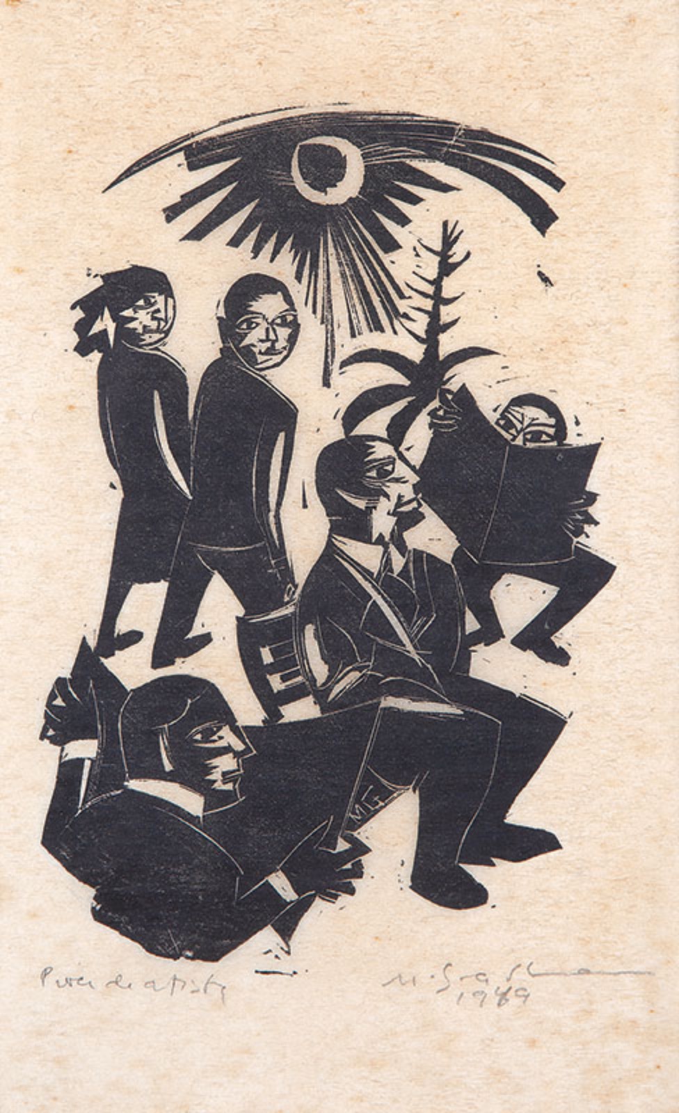 Marcelo Grassmann (1925-2013), Sem título, 1949