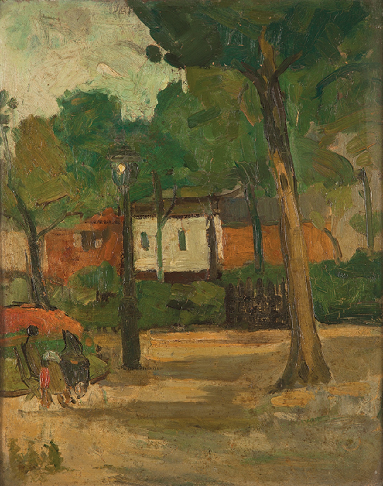 Lucy Citti Ferreira (1911-2008), A praça