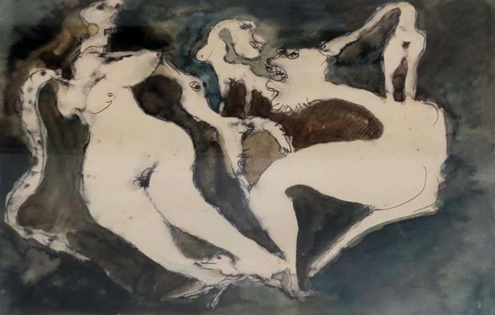 Ivan Serpa (1932-1973), Figuras e Bichos , 1972 - foto 1 de 2