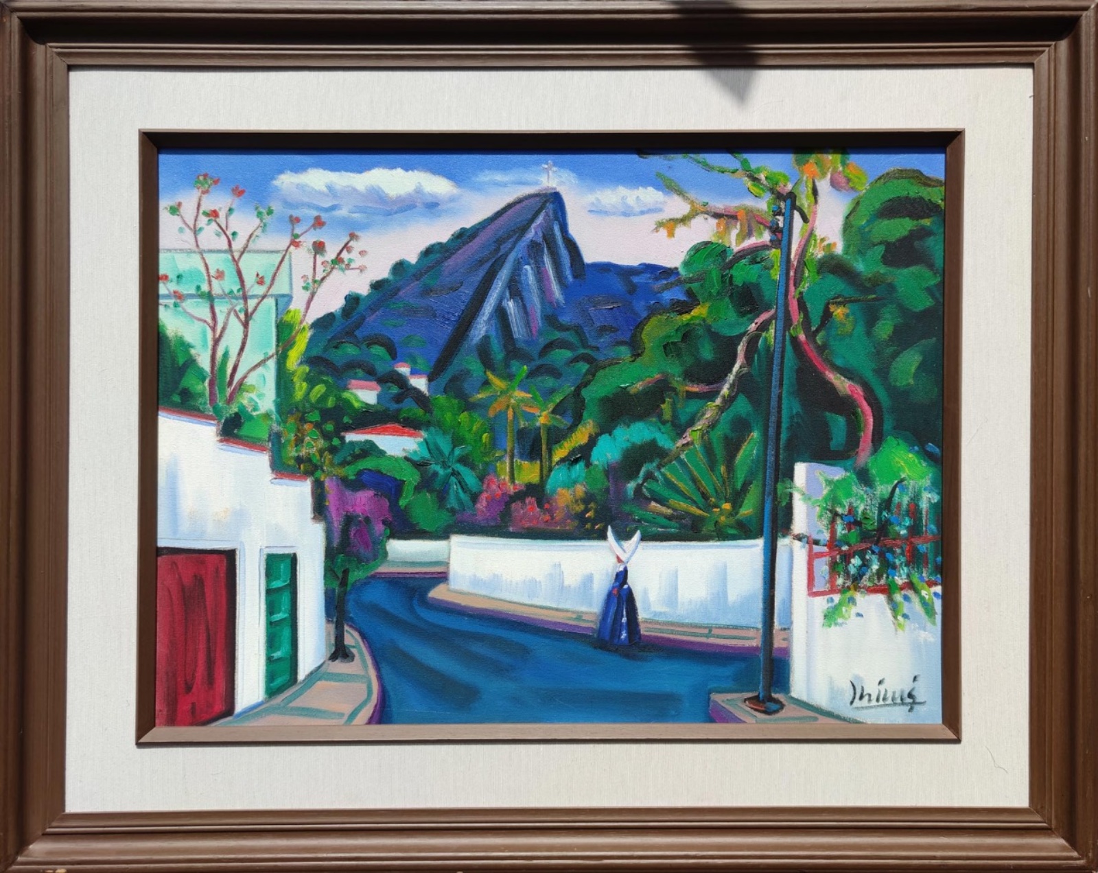 Inimá de Paula (1918-1999), Paisagem Humaitá, Rio, 1988 - foto 2 de 4