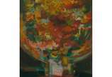 Enrico Bianco (1918-2013), Vaso de Flores, 1967 - Óleo s/ eucatex<br>Ass. Inf. Direito