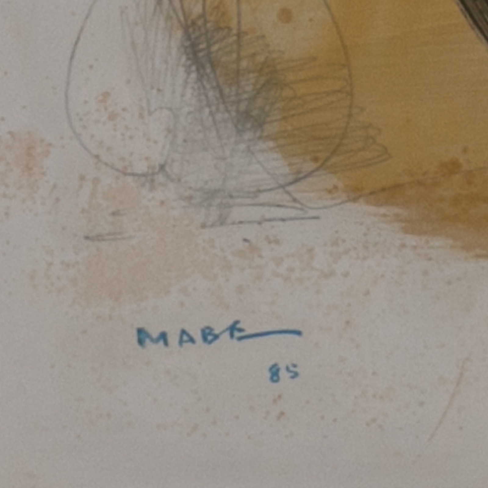 Manabu Mabe (1924-1997), Sem título, 1985 - foto 3 de 4