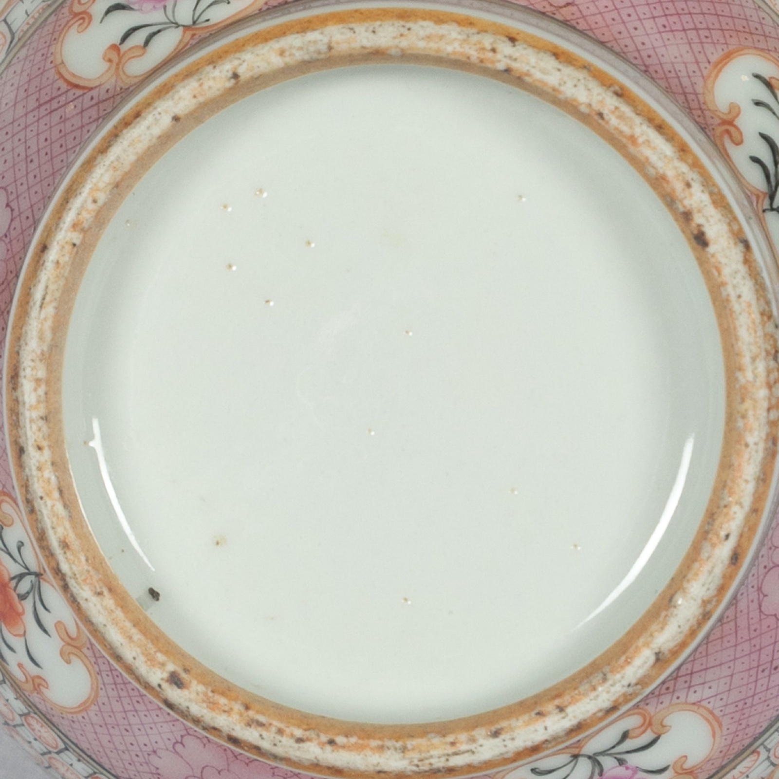 Vaso piriforme com longo gargalo em porcelana chinesa da Companhia... - foto 3 de 3
