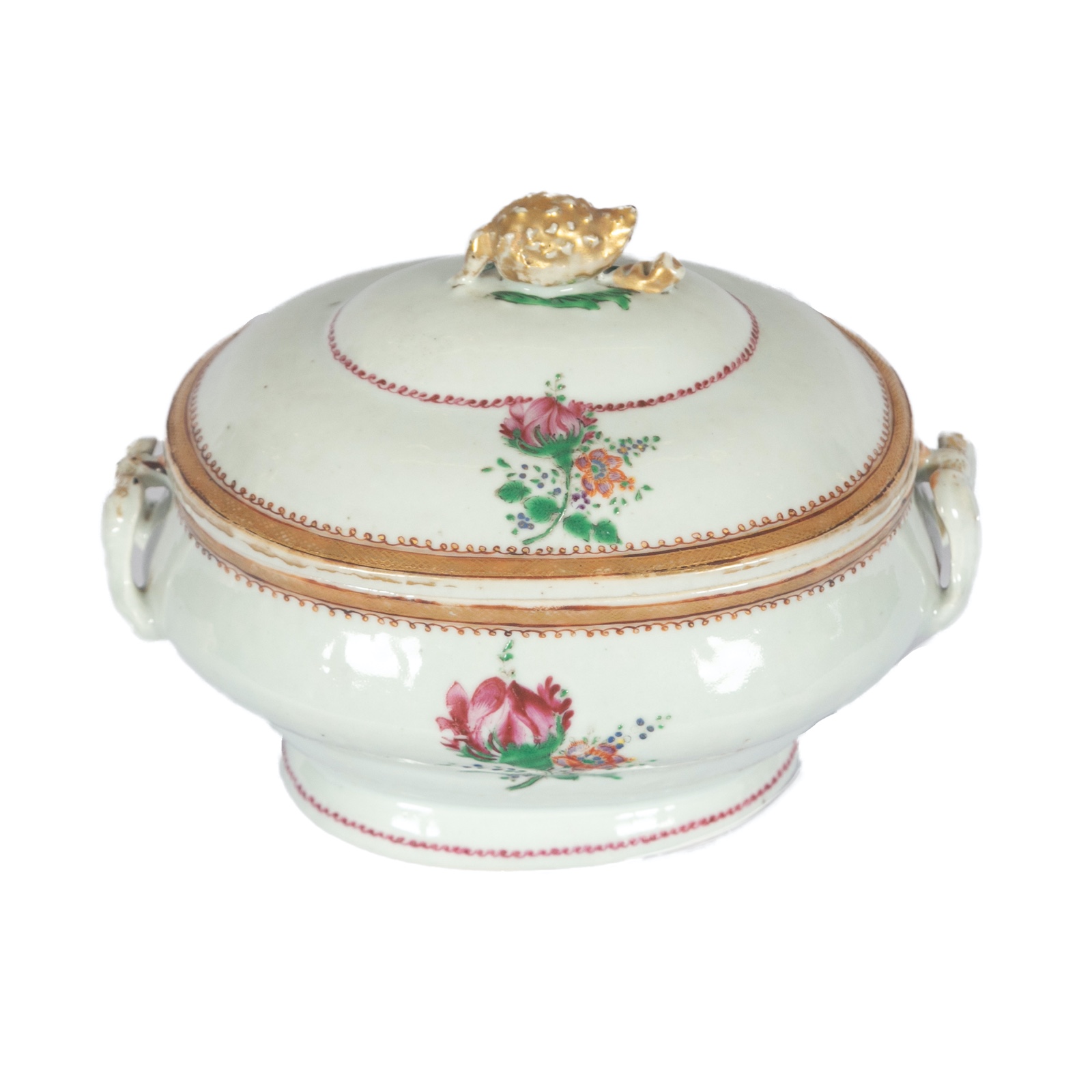 Pequena terrina para molho em porcelana chinesa da Companhia das... - foto 1 de 3