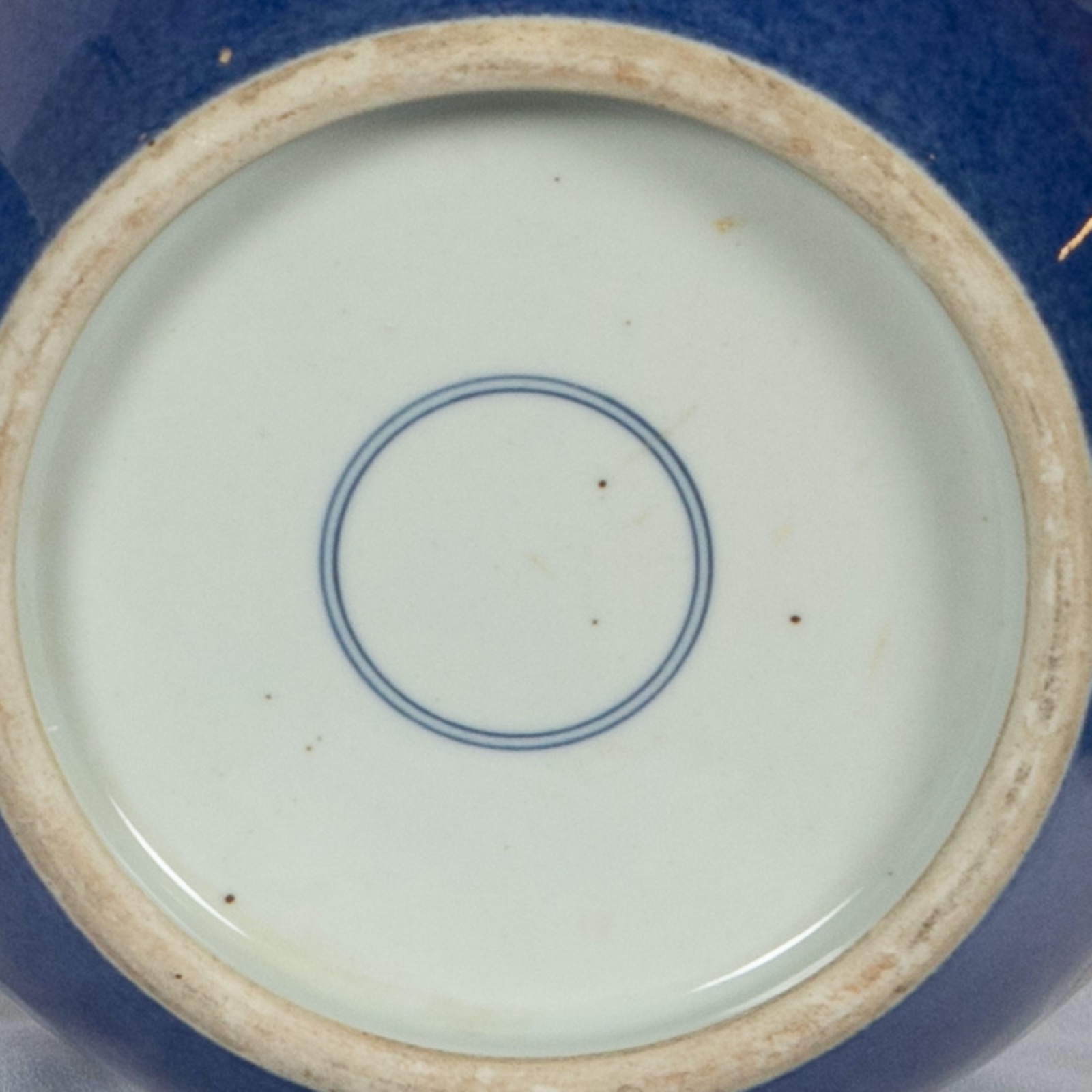 Par de potiches de formato bojudo em porcelana chinesa, ornamentados... - foto 3 de 4