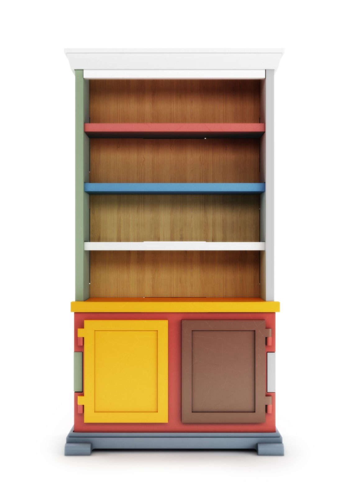 Studio Job (1998), Gabinete Paper cabinet patchwork - foto 1 de 2