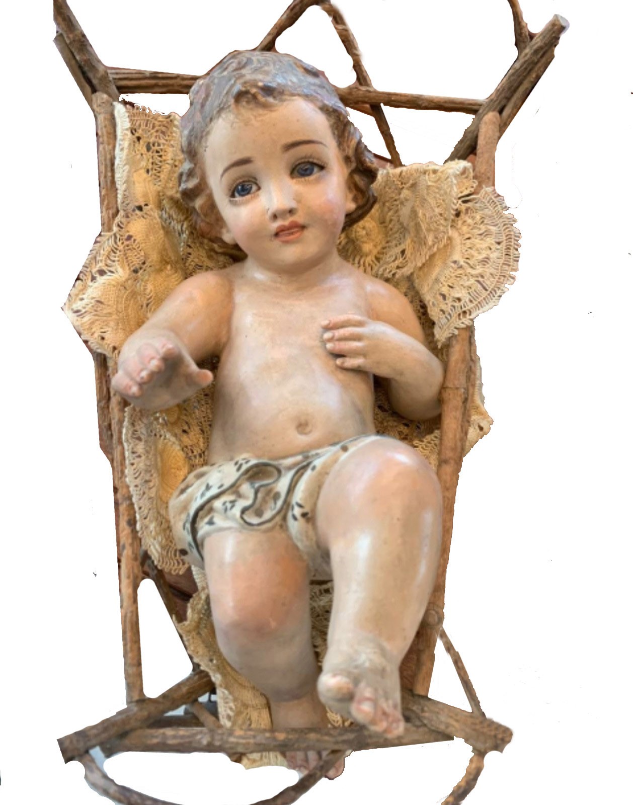 Menino Jesus no Cesto, Séc. XIX