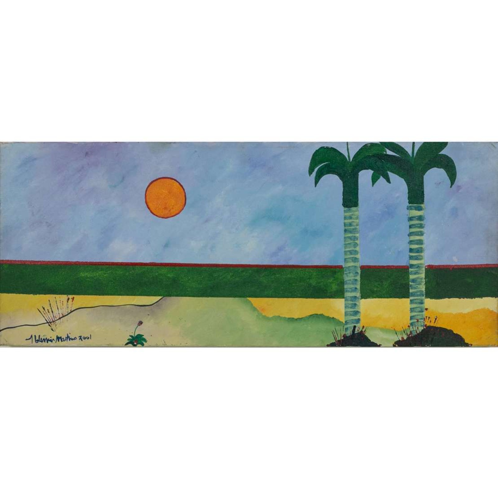 Aldemir Martins (1922-2006), Amanhecer, 2001 - foto 1 de 3