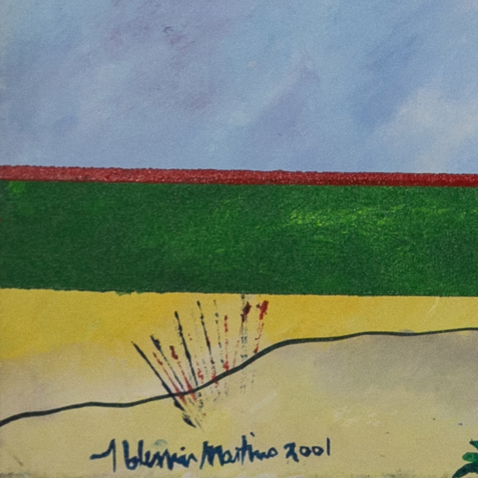 Aldemir Martins (1922-2006), Amanhecer, 2001 - foto 3 de 3