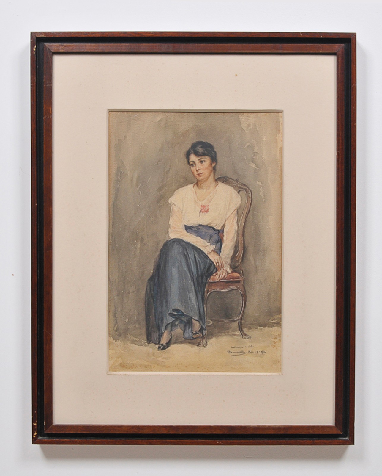 Henrique Bernardelli  (1857-1936), Dama Sentada - foto 2 de 4