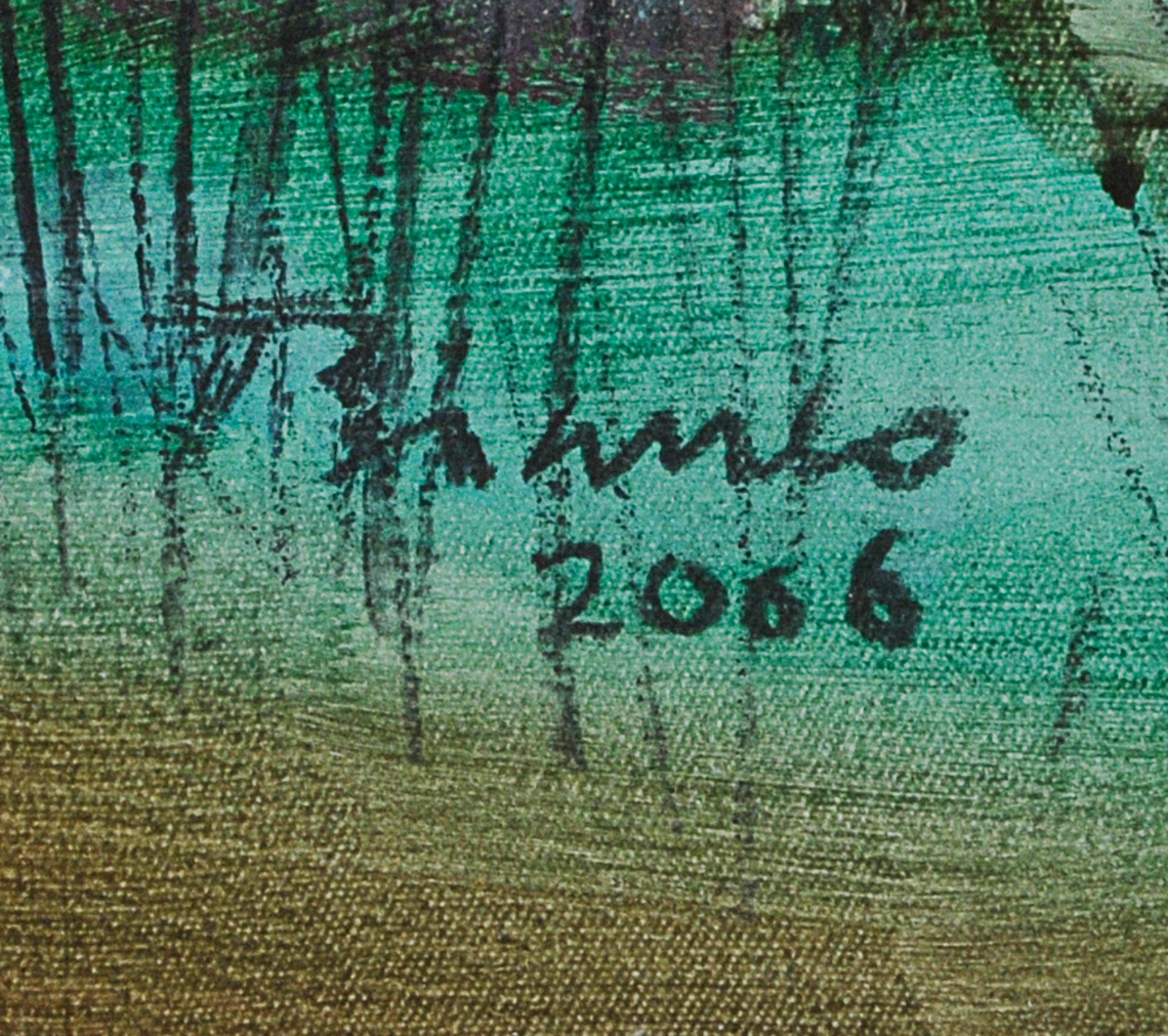 Enrico Bianco (1918-2013), Meninos com carneiros, 2006. - foto 3 de 4