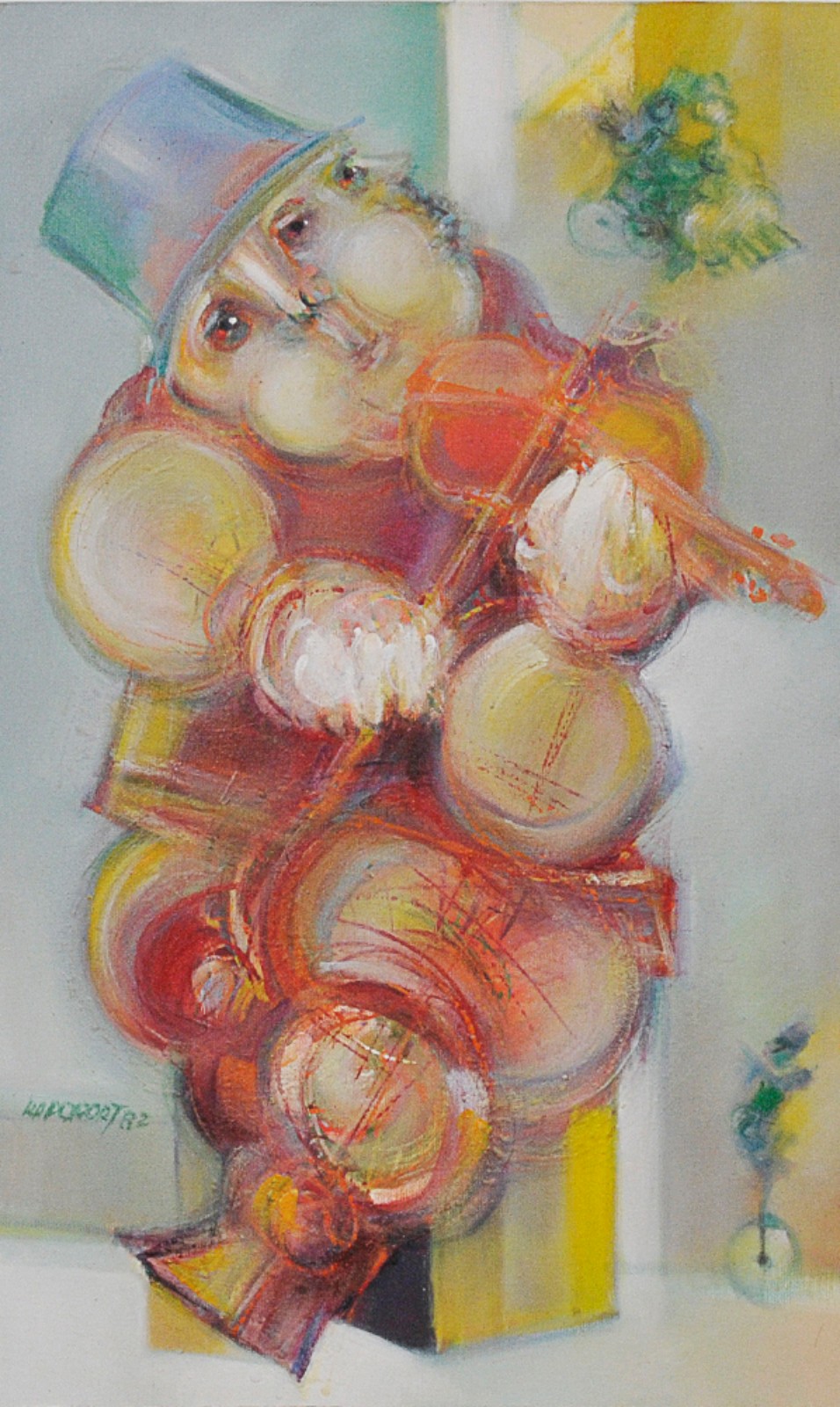 Alexandre Rapoport (1929), Um Violinista, 1982. - foto 1 de 4