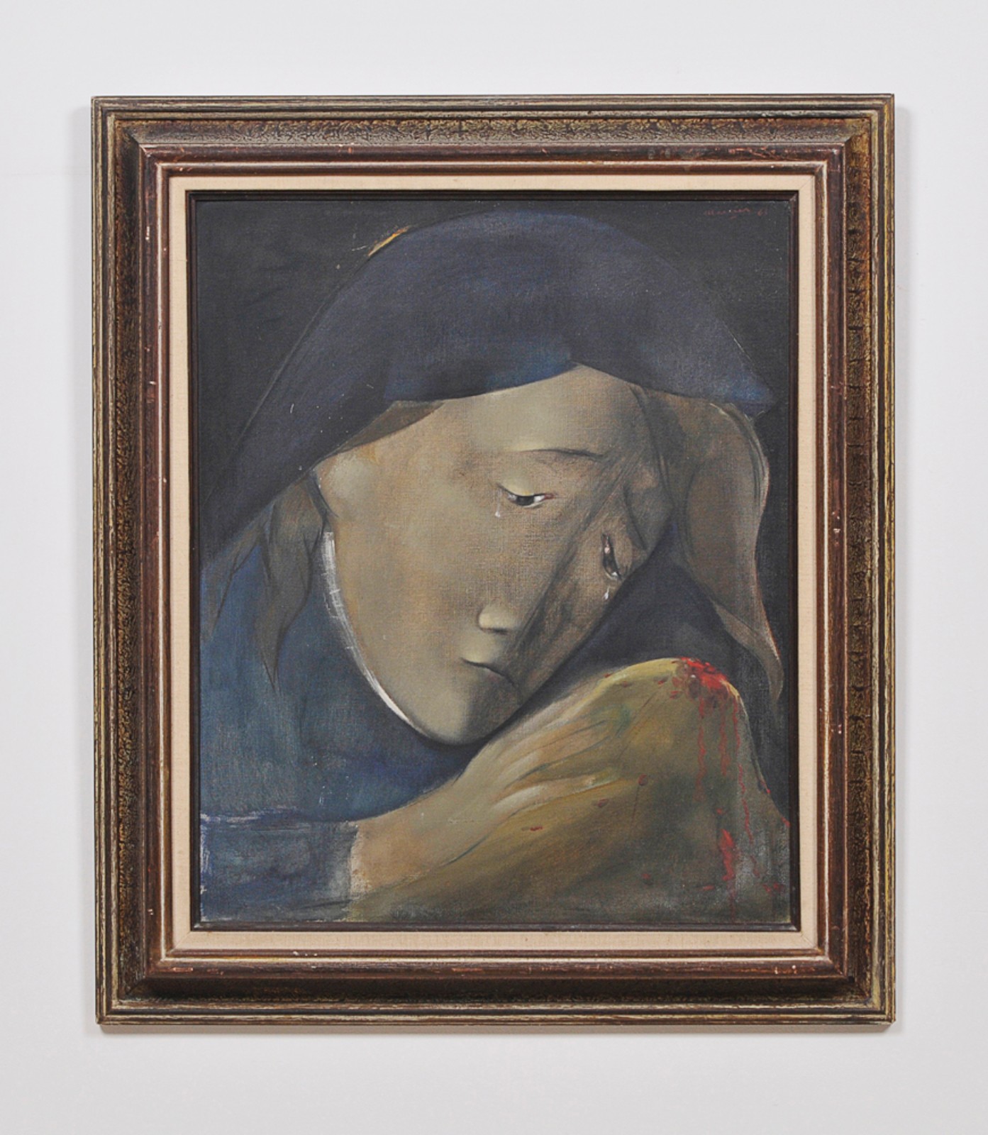 Emeric Marcier (1916-1990), Maria aos pés de Jesus , 1963 - foto 2 de 4