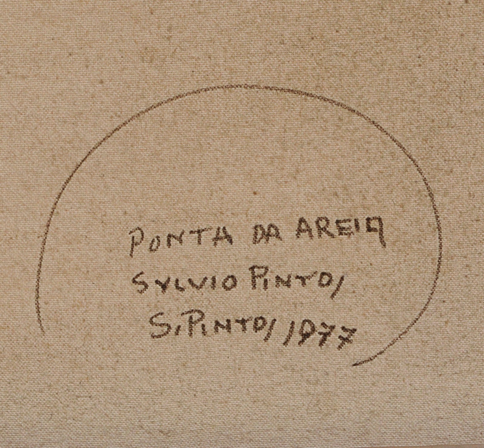 Sylvio Pinto (1918-1997), Ponta da areia , 1977 - foto 4 de 5