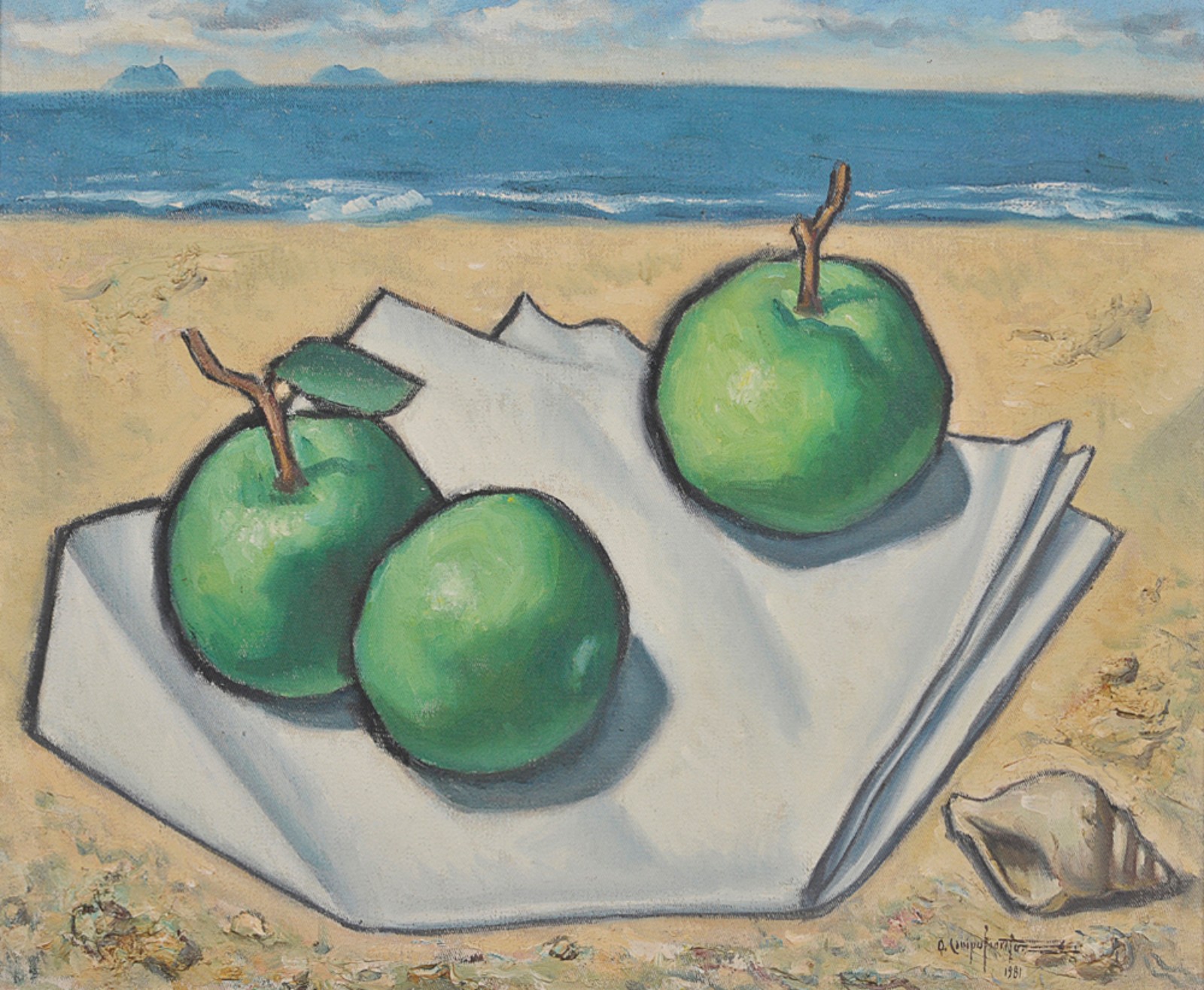 Quirino Campofiorito (1902-1993), As laranjas verdes, 1981 - foto 1 de 4
