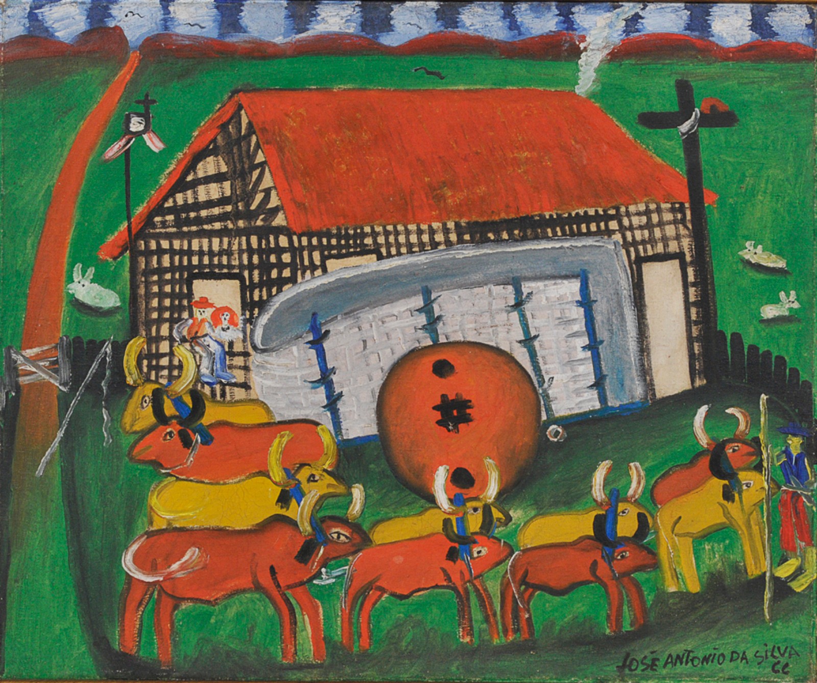 José Antônio da Silva (1909-1996), Fazenda, 1966 - foto 1 de 4