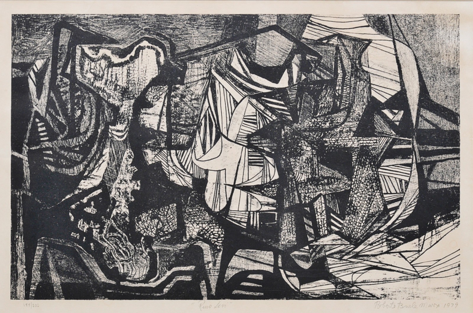 Roberto Burle Marx (1909-1994), Rino Levi , 1979 - foto 1 de 5