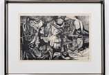 Roberto Burle Marx (1909-1994), Rino Levi , 1979 - Litografia<br>Ass. Inf. direito.<br>Edição 177 de 200.<br>