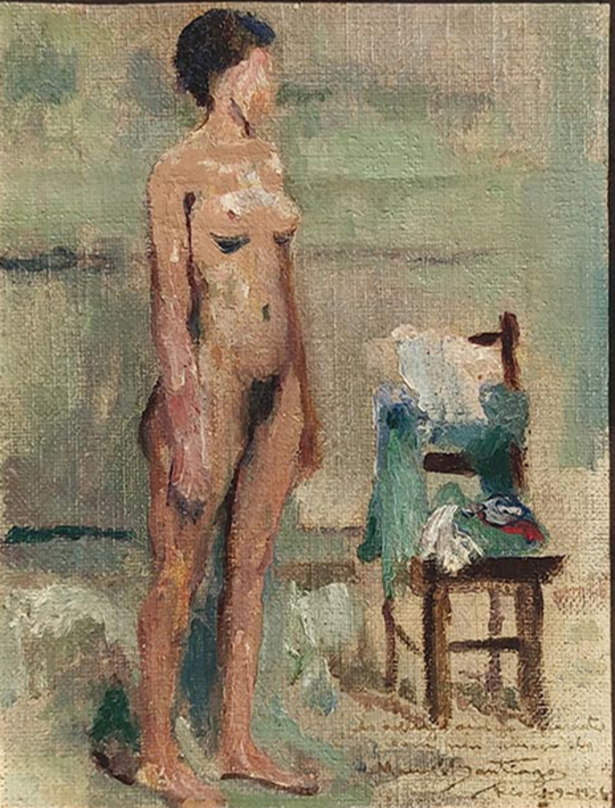 Manoel Santiago (1897-1987), Modelo Vivo , 1936 - foto 1 de 5