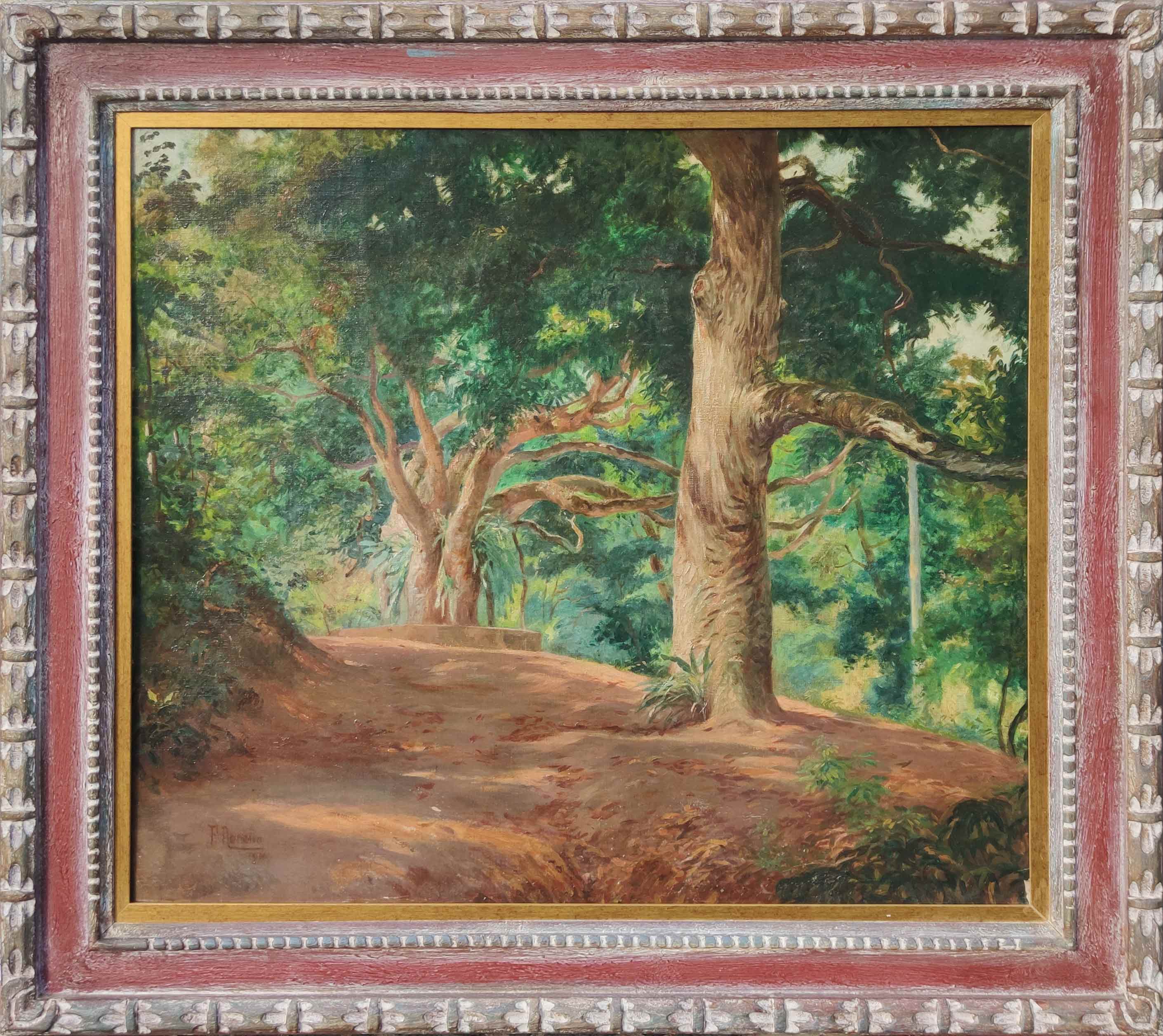 Francisco Aurélio (1854-1916), Floresta da tijuca - foto 2 de 4
