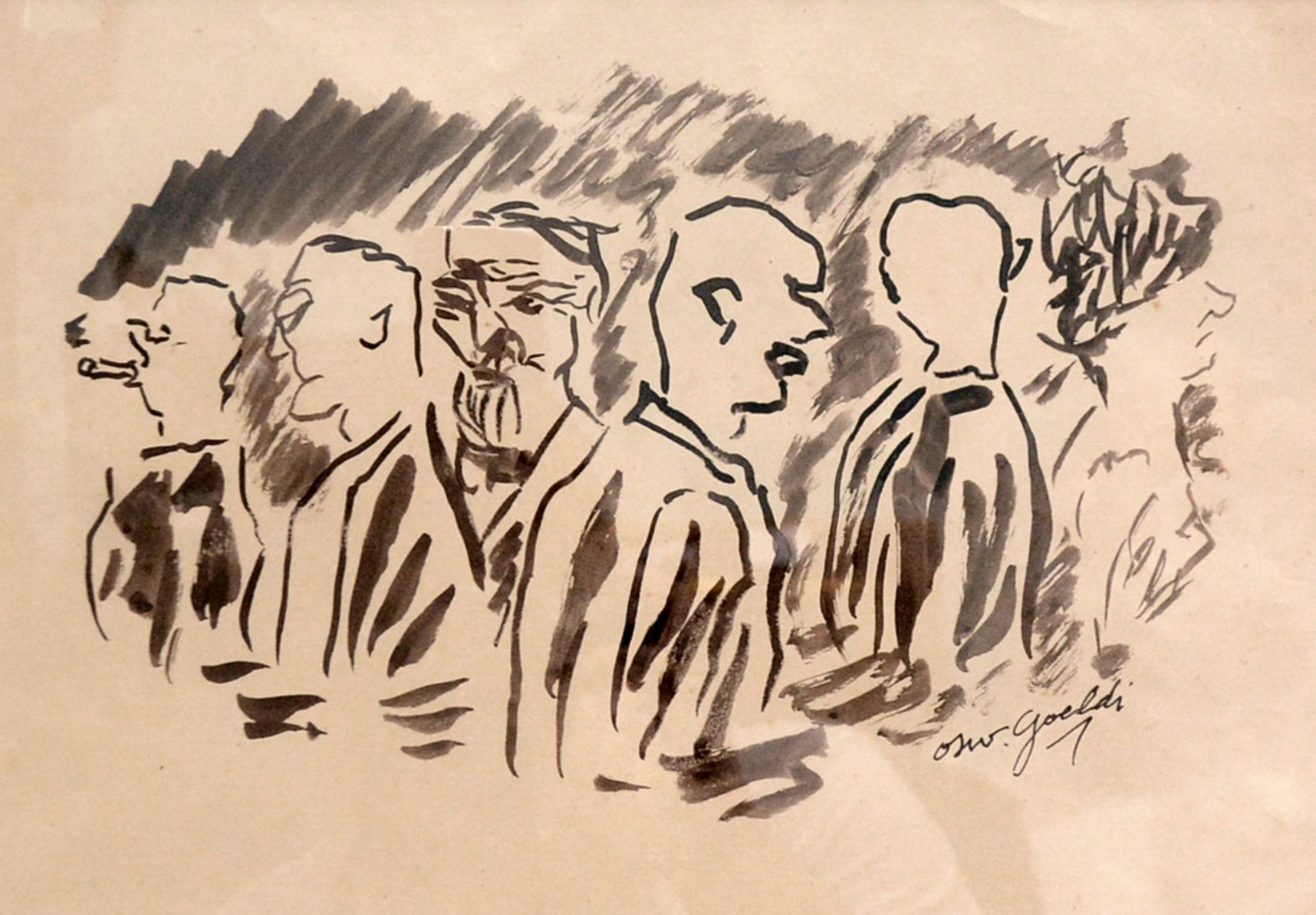 Oswaldo Goeldi (1895-1961), Figuras - foto 1 de 4