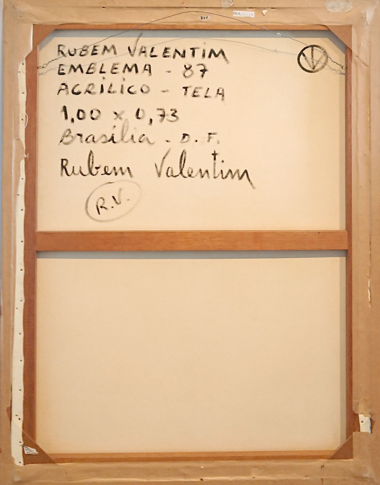 Rubem Valentim (1922-1991), Emblema, 1987 - foto 3 de 3