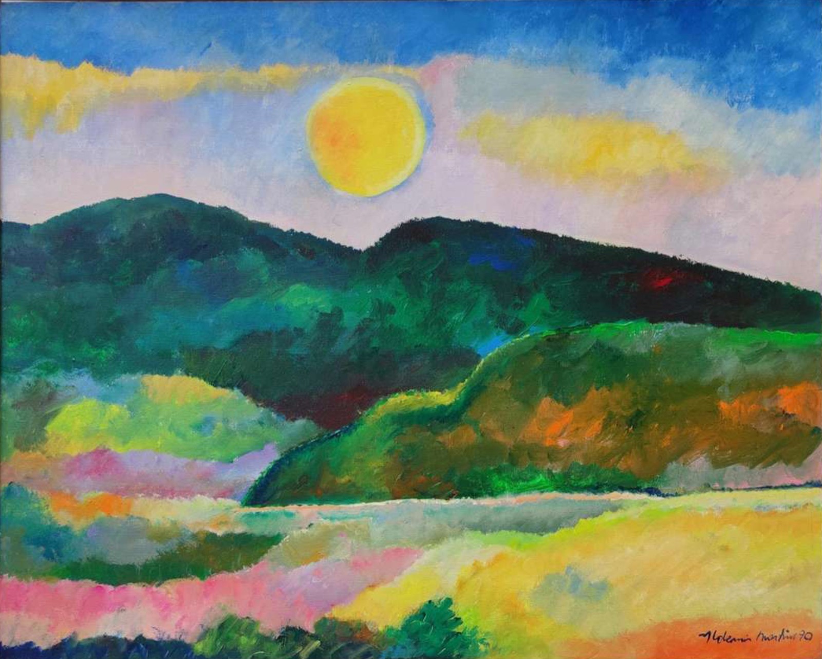 Aldemir Martins (1922-2006), PAISAGEM - foto 1 de 2