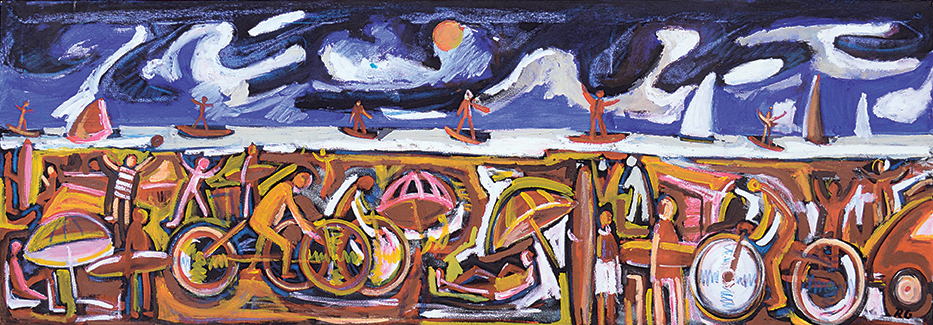  Rubens Gerchman (1942-2008), A praia - foto 1 de 2